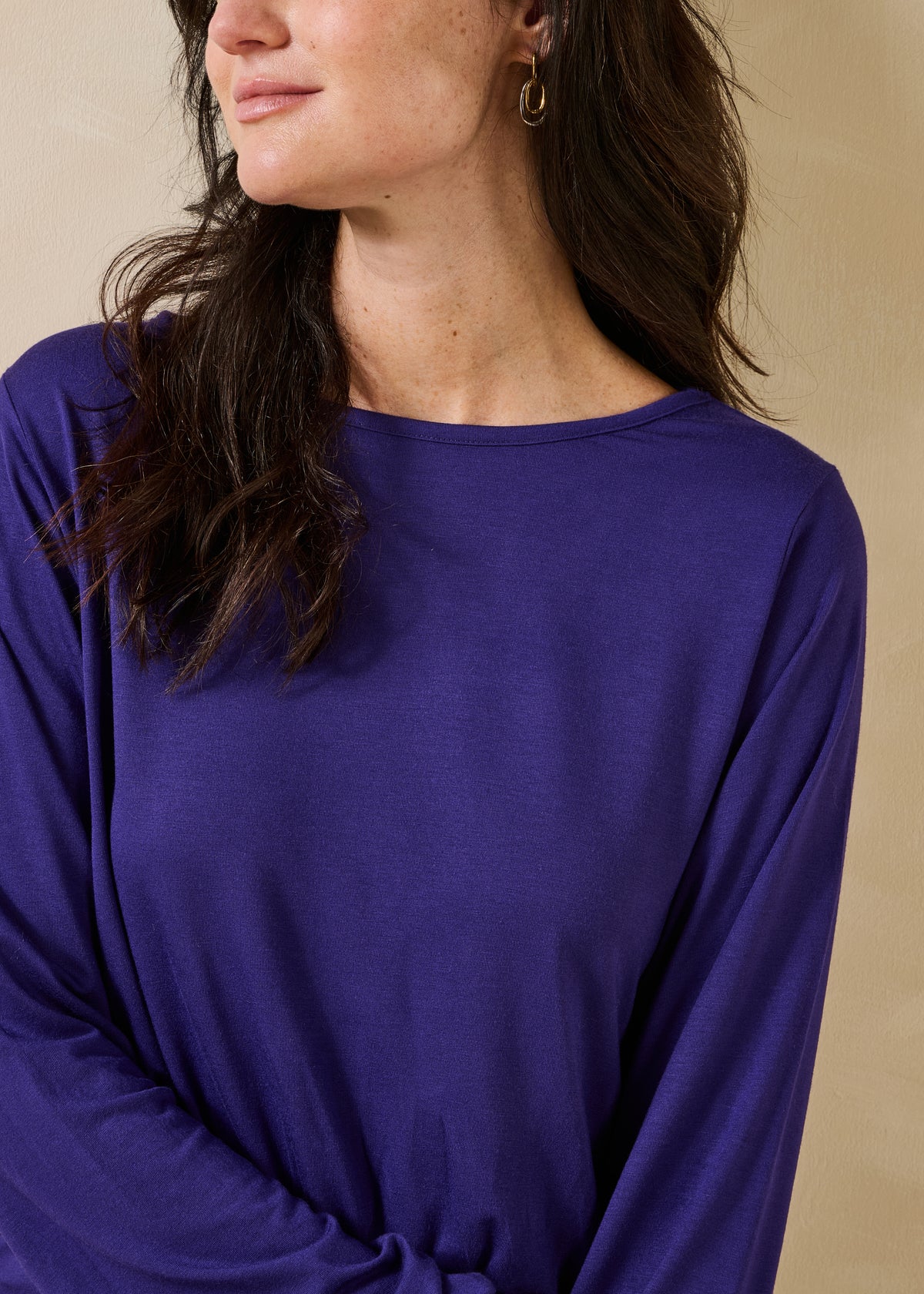T-shirt violet - Gordon