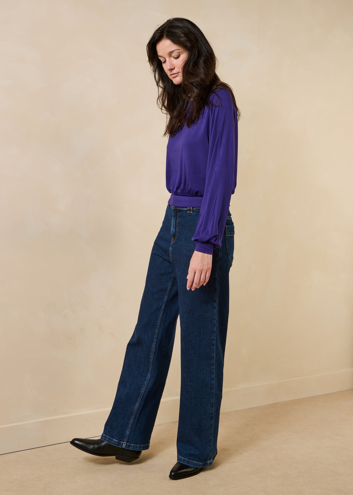 T-shirt violet - Gordon