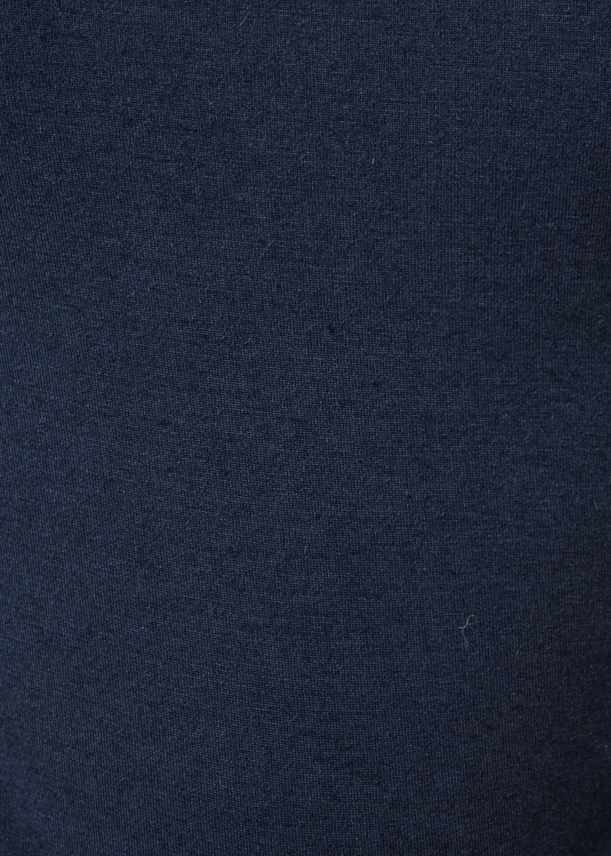 Navy blue long-sleeve T-shirt in modal and cashmere