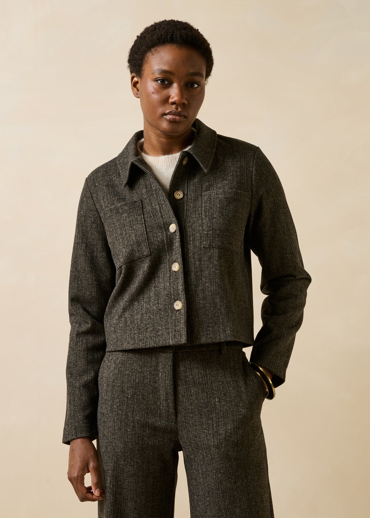 Veste marron - Daphne