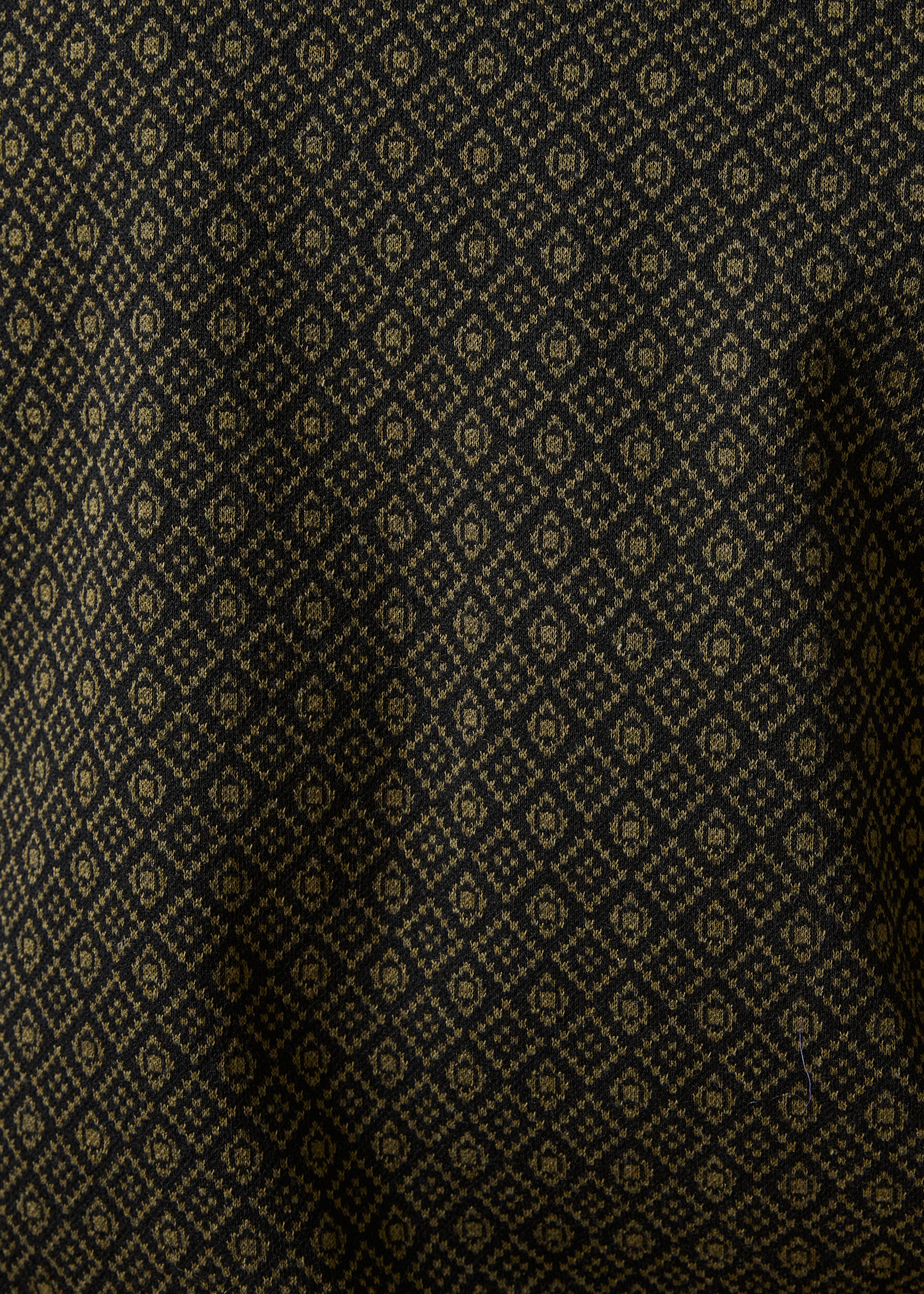 Long-sleeve khaki jacquard jacket