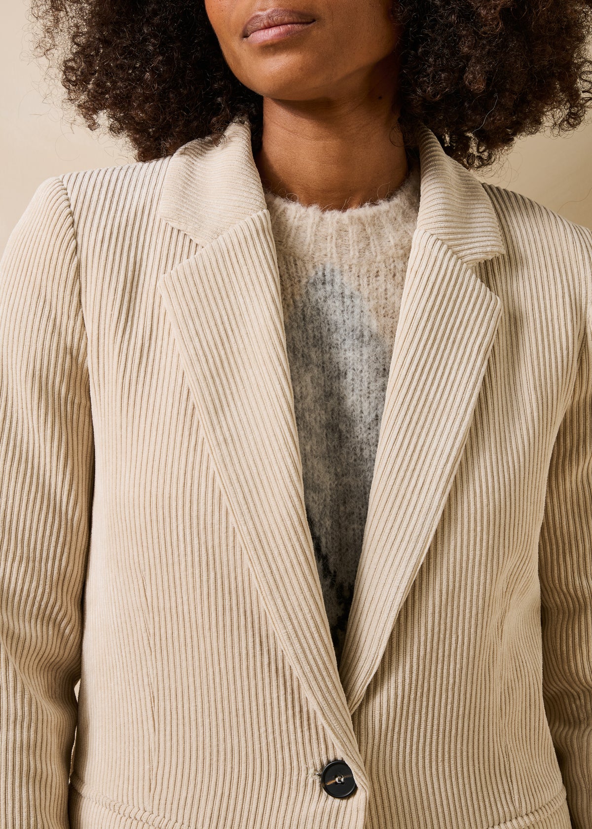 Chaqueta beige - Galina