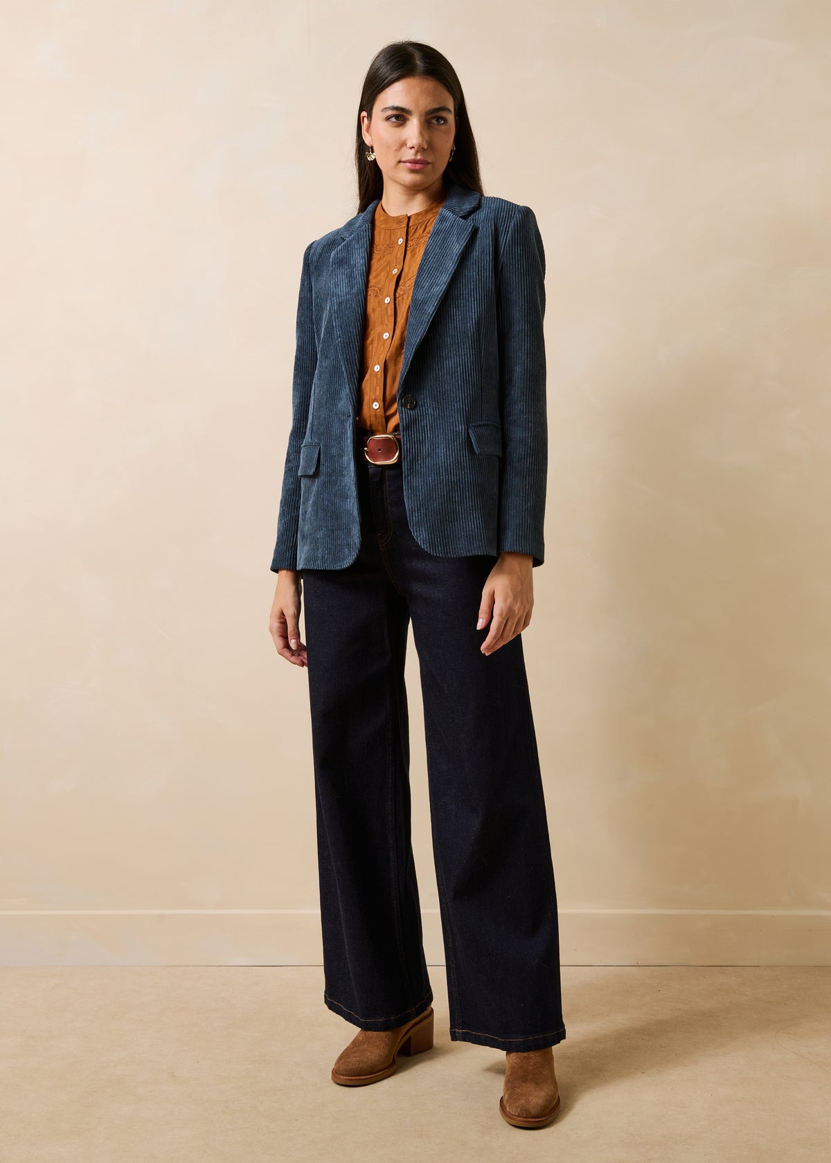 Veste bleue - Galina