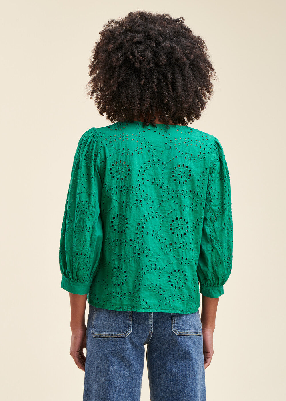Chemisier en broderie anglaise