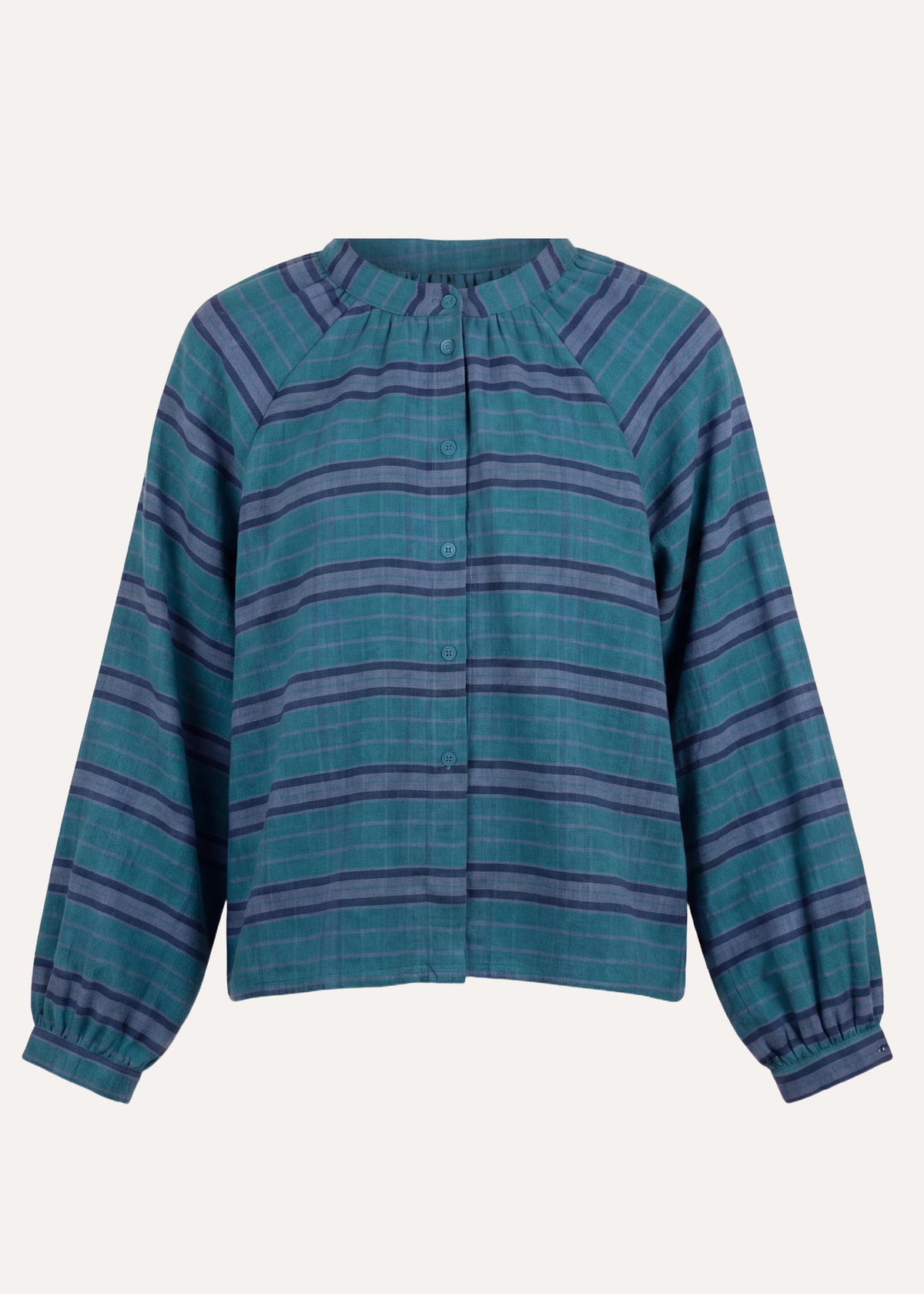 Chemise bleu pétrole - Galvia