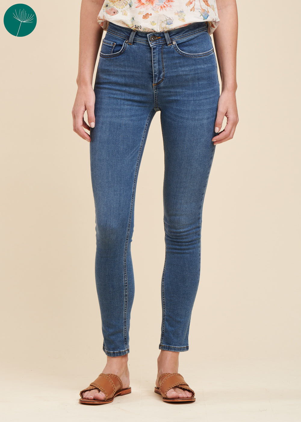 Slim-Jeans aus Bio-Baumwolle