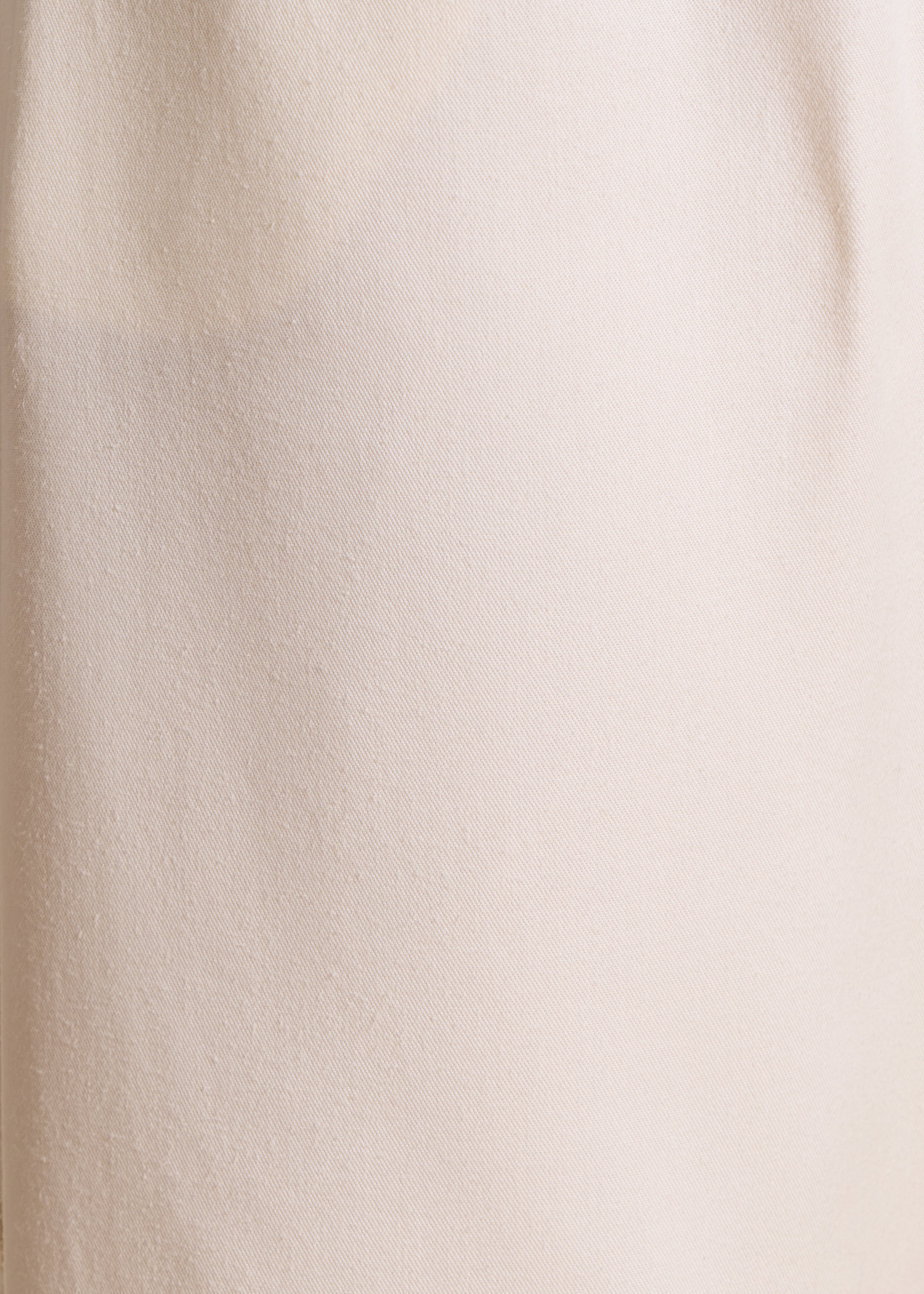 Pantalon fluide écru en lyocell