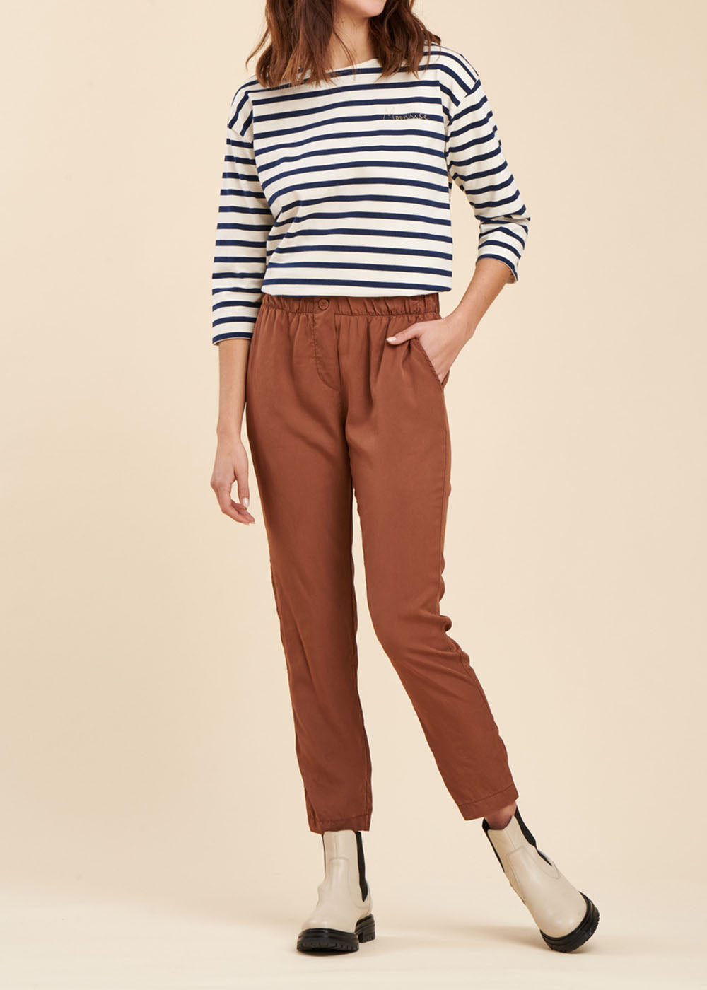 Pantalon fluide Lyocell