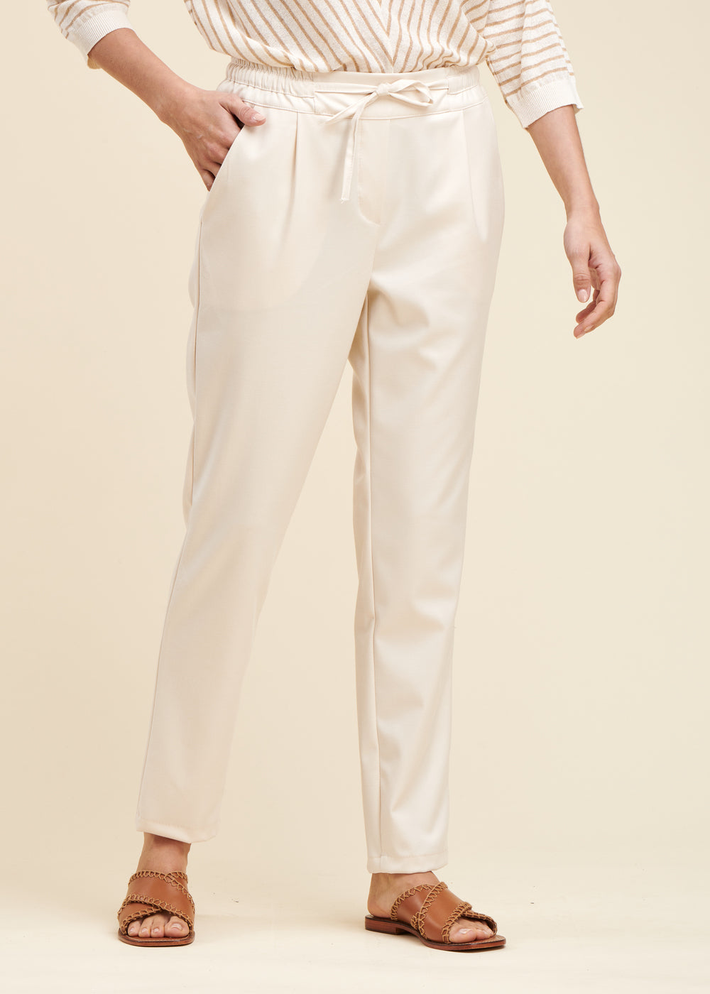 Pantalon coupe carotte