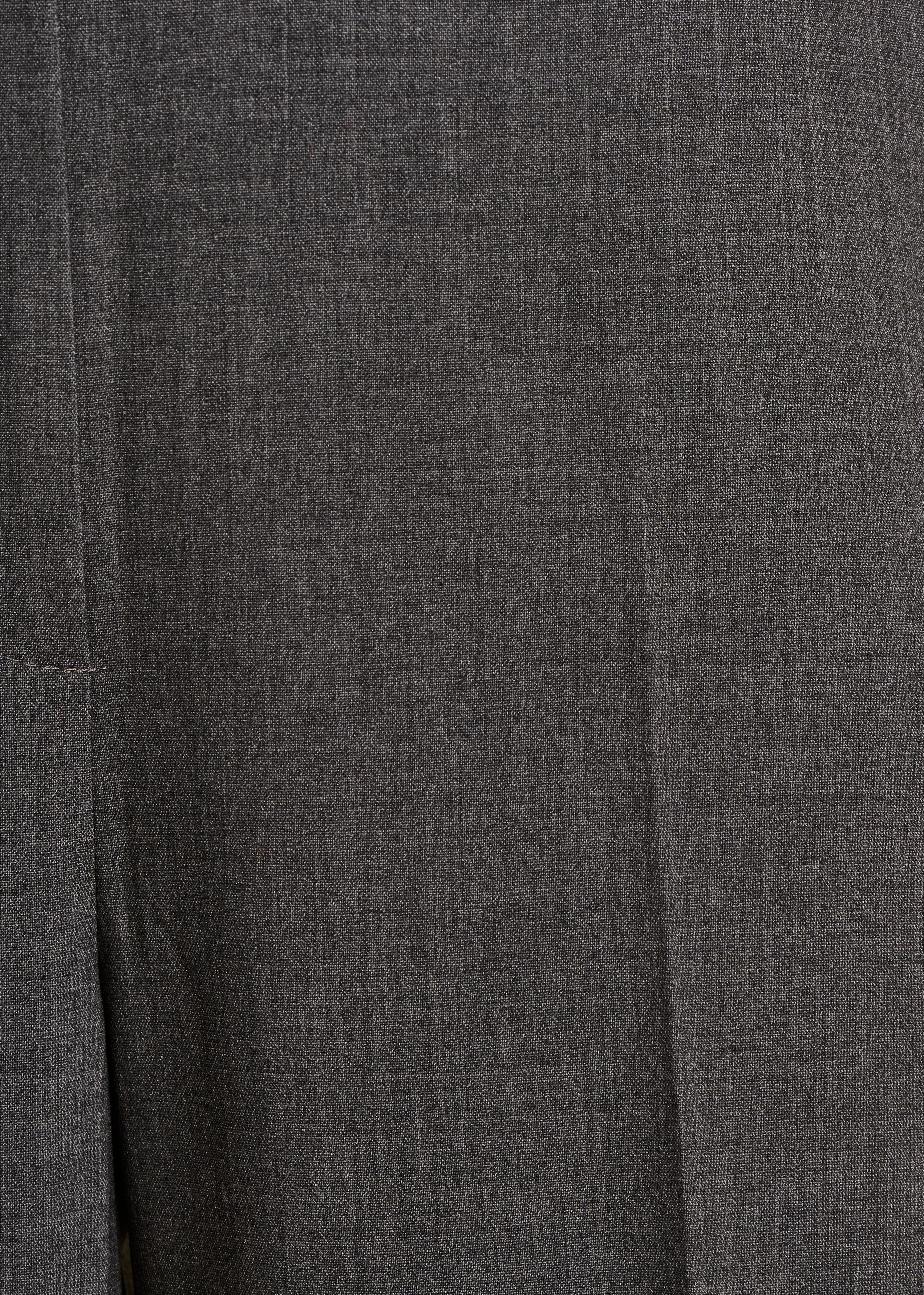 Pantalon gris foncé 7/8ème droit et large