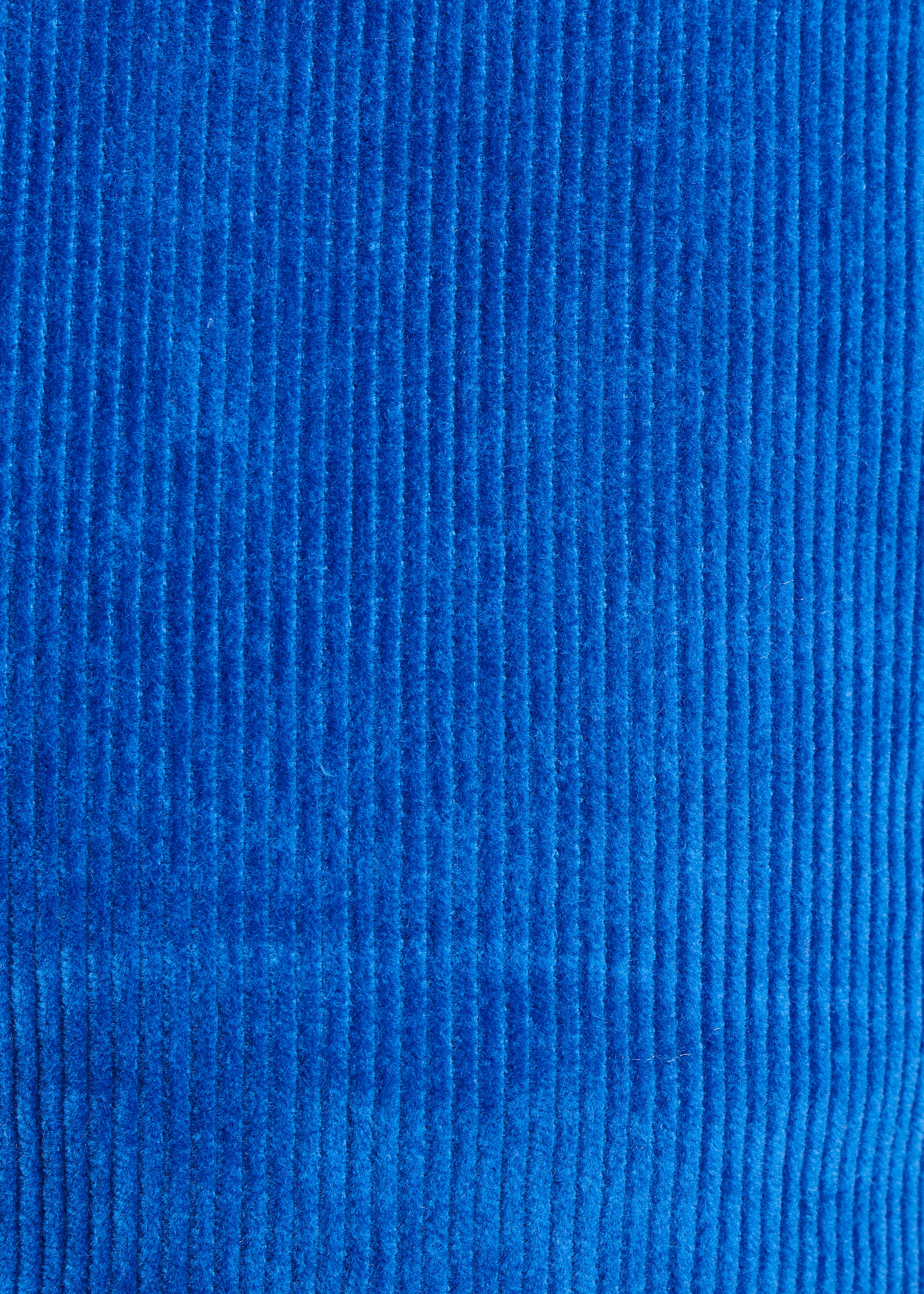 Pantalón ancho 7/8 pana azul royal