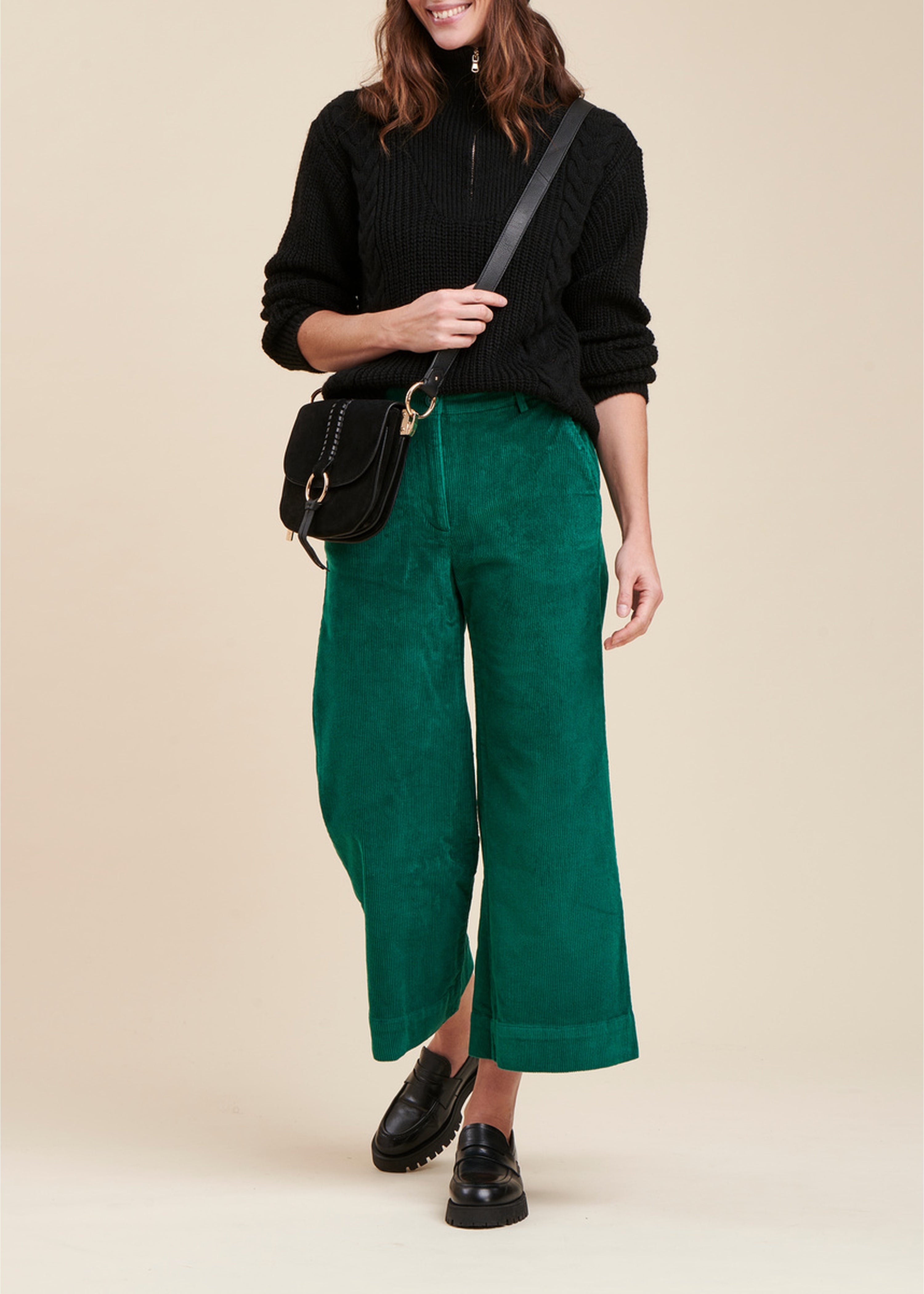 Pantalon 7/8ème en velours