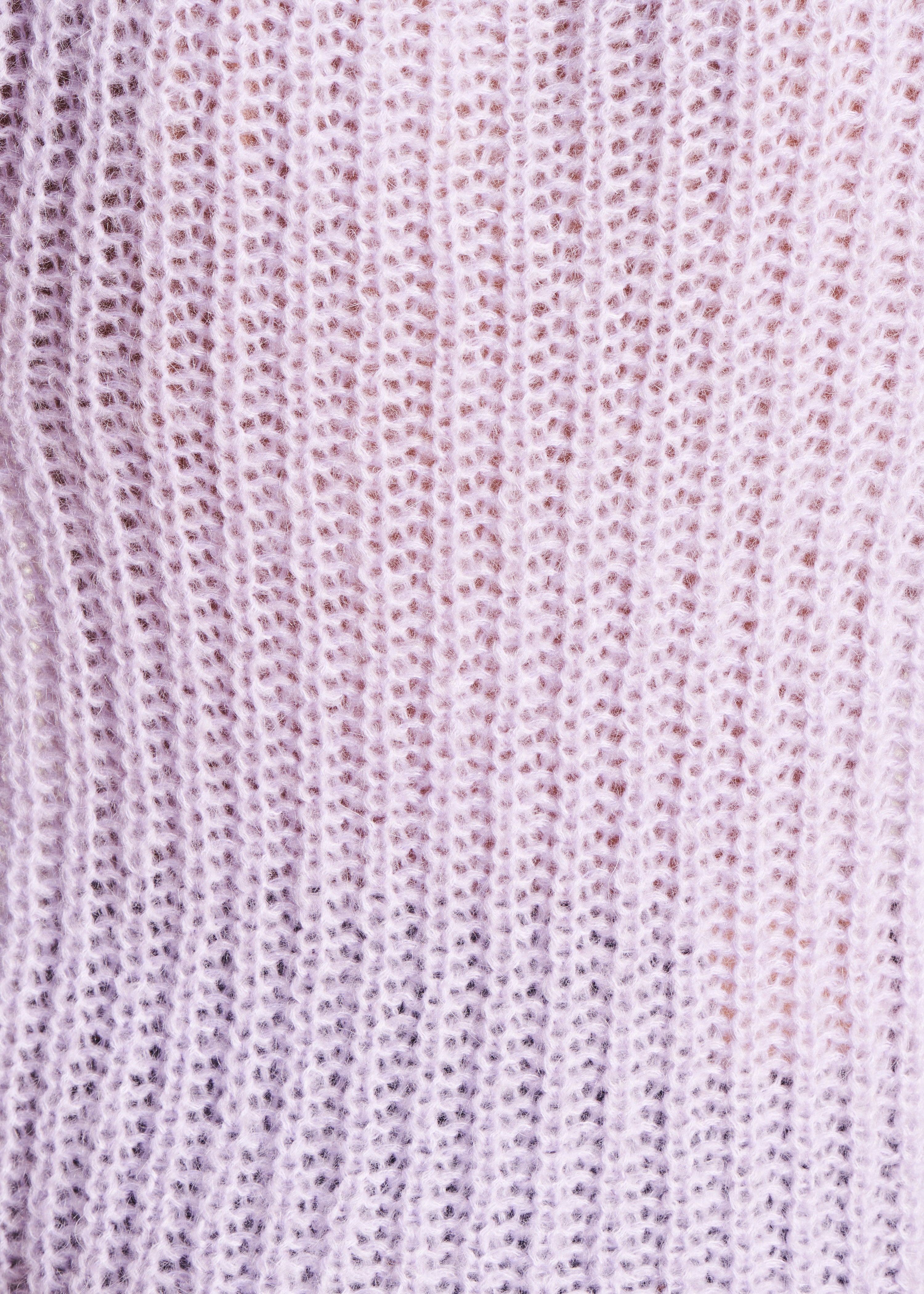 Lavender round neck sweater