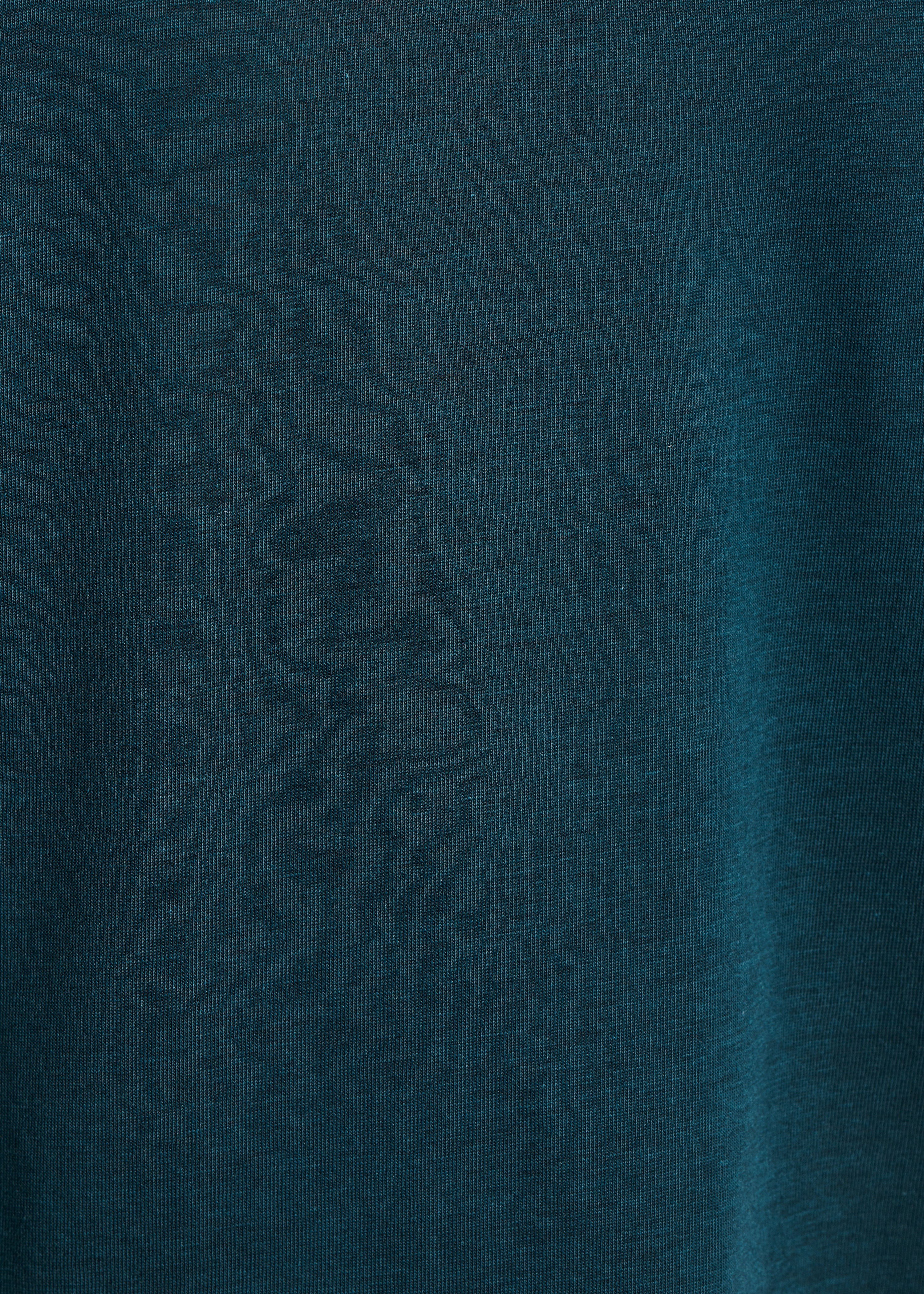 Petrol blue V-neck T-shirt