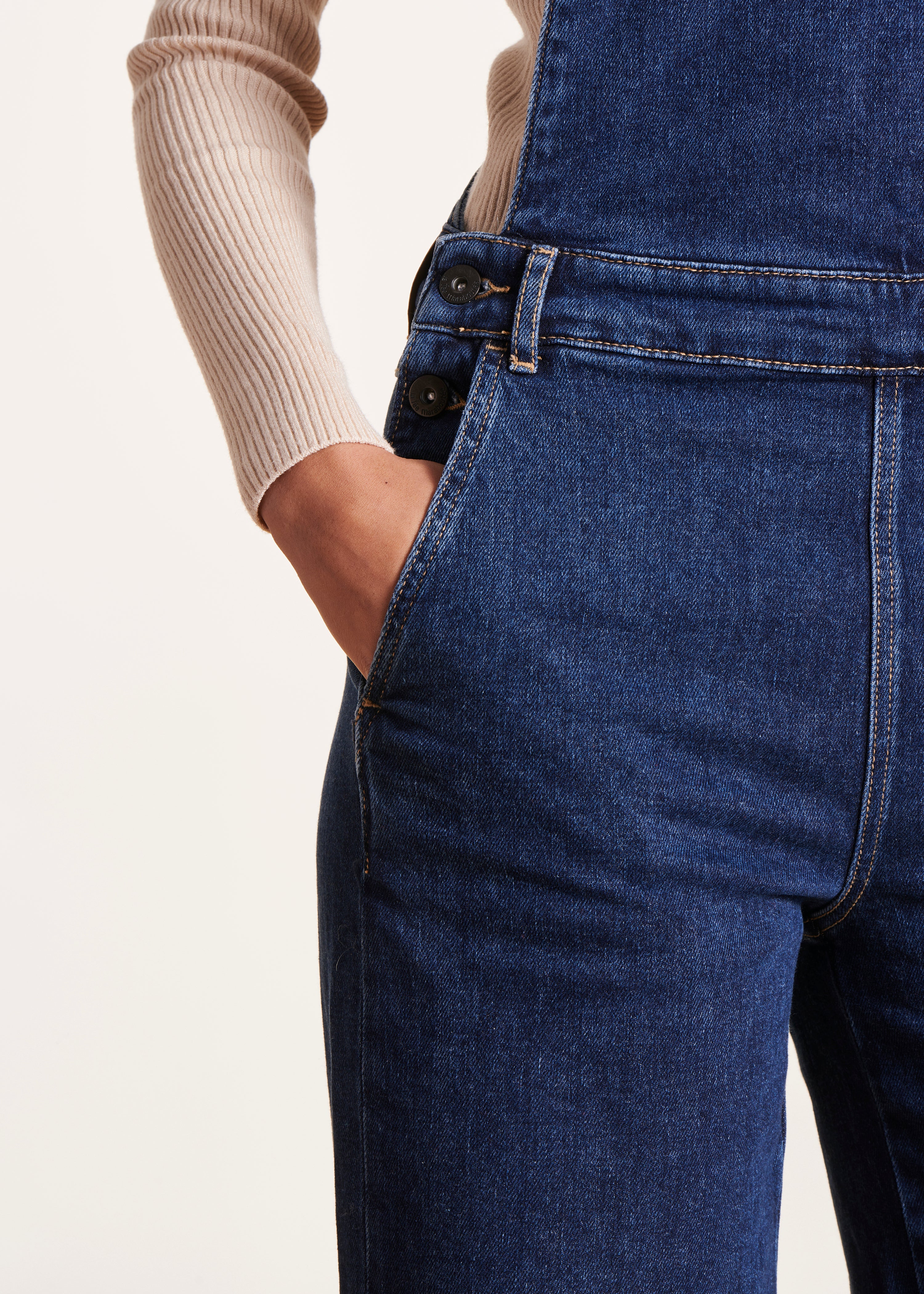 Denim-Overall aus Bio-Baumwolle