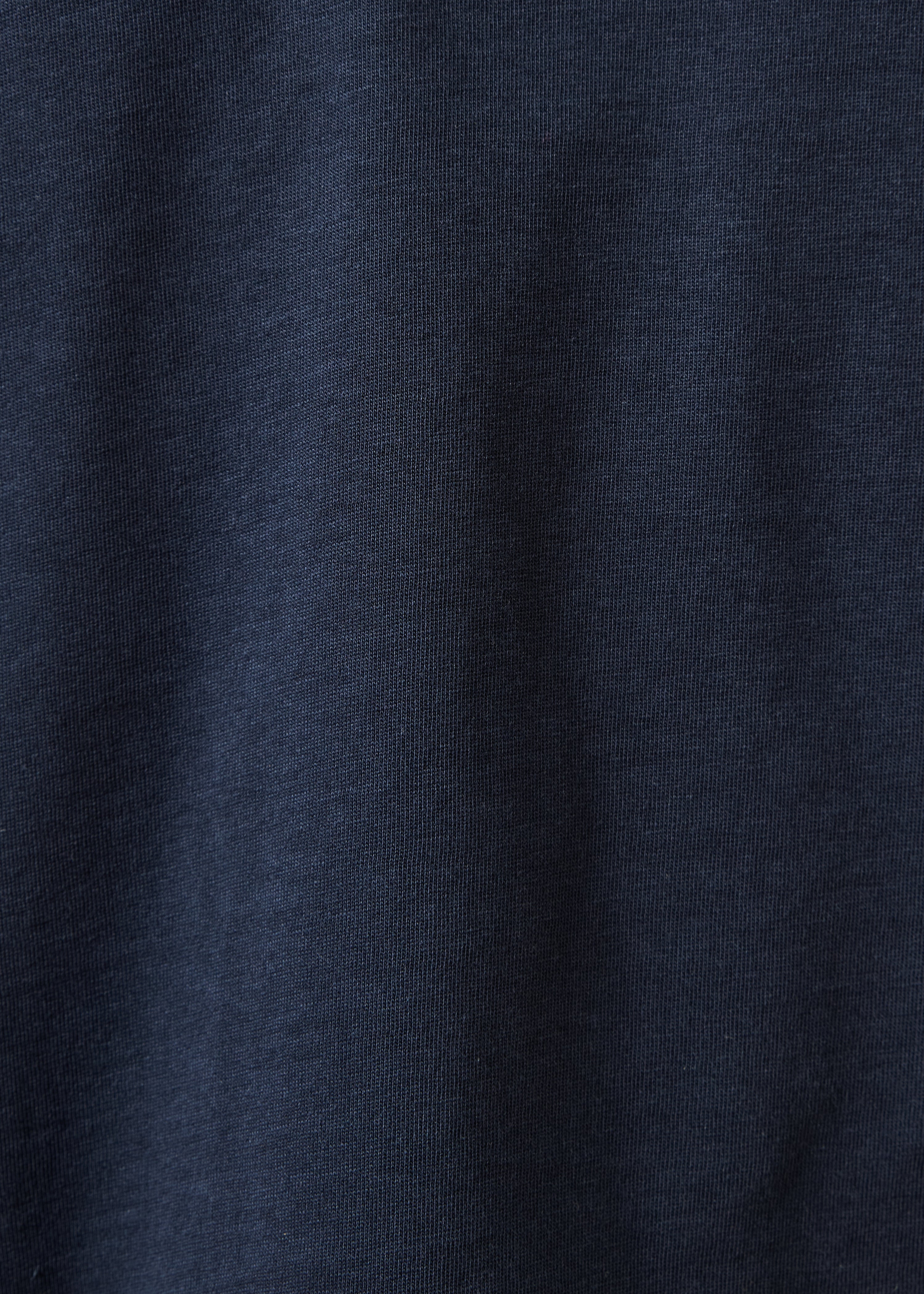 T-shirt oversize blu scuro maniche corte