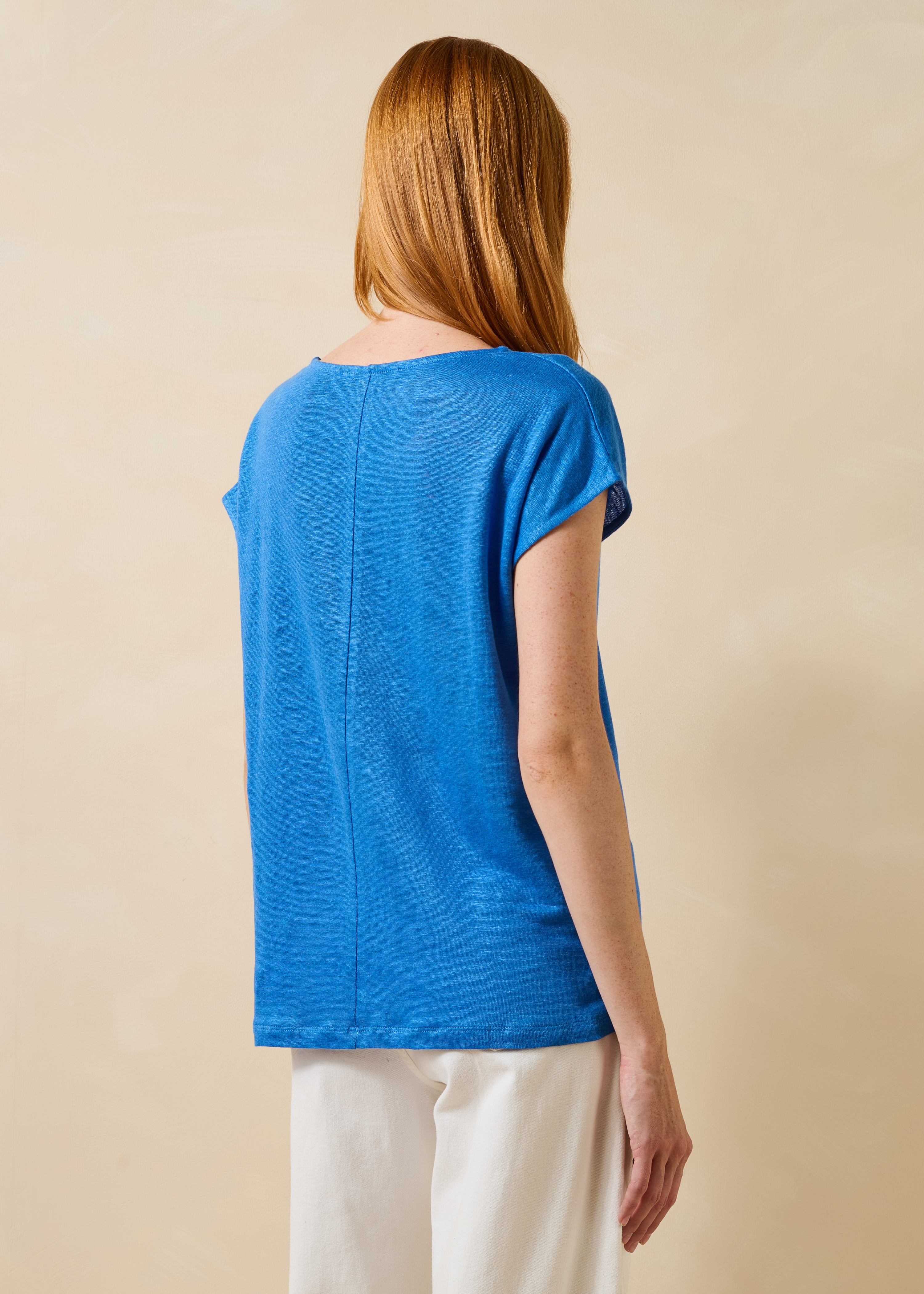 T-shirt bleu roi