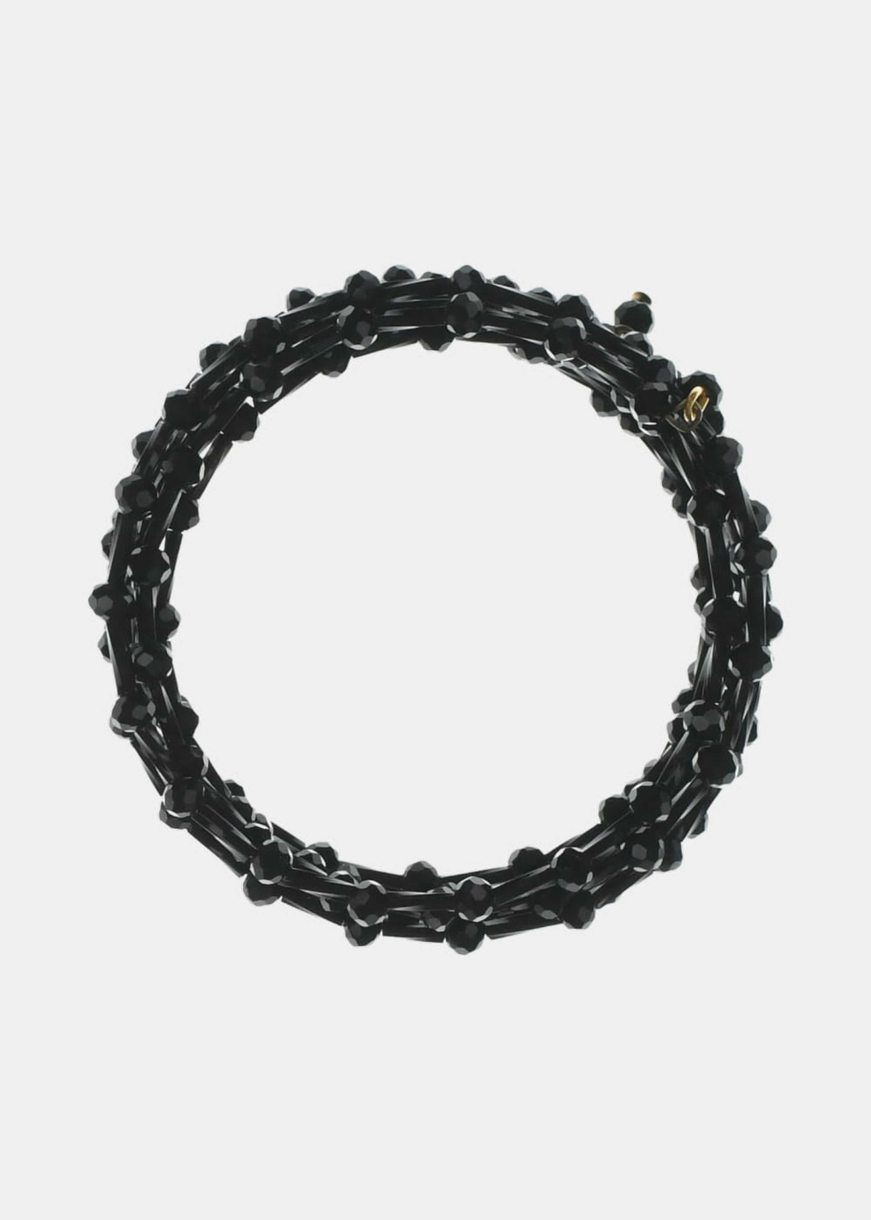 black pearl multi-bracelet