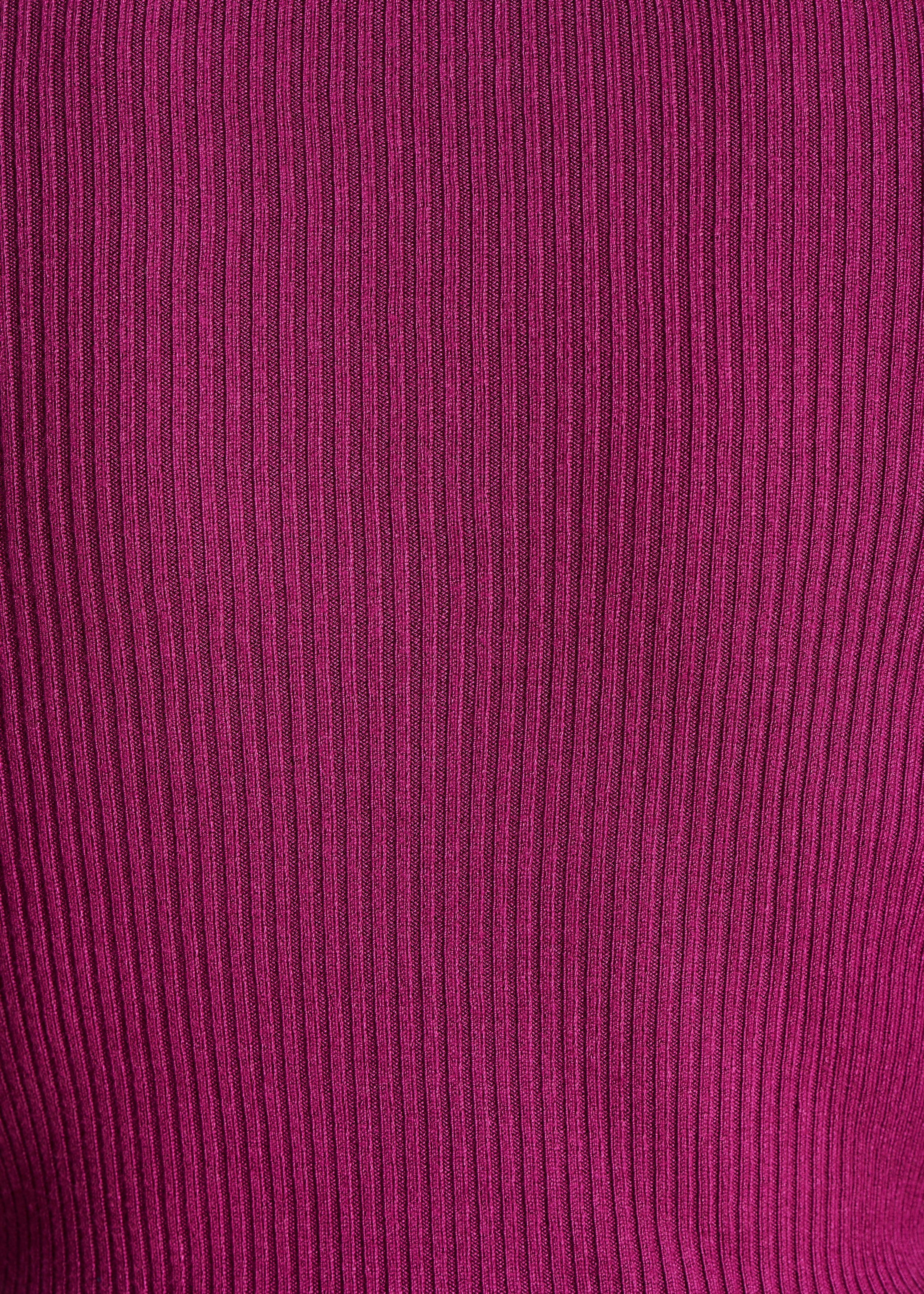 Jersey calcetín de cuello alto morado