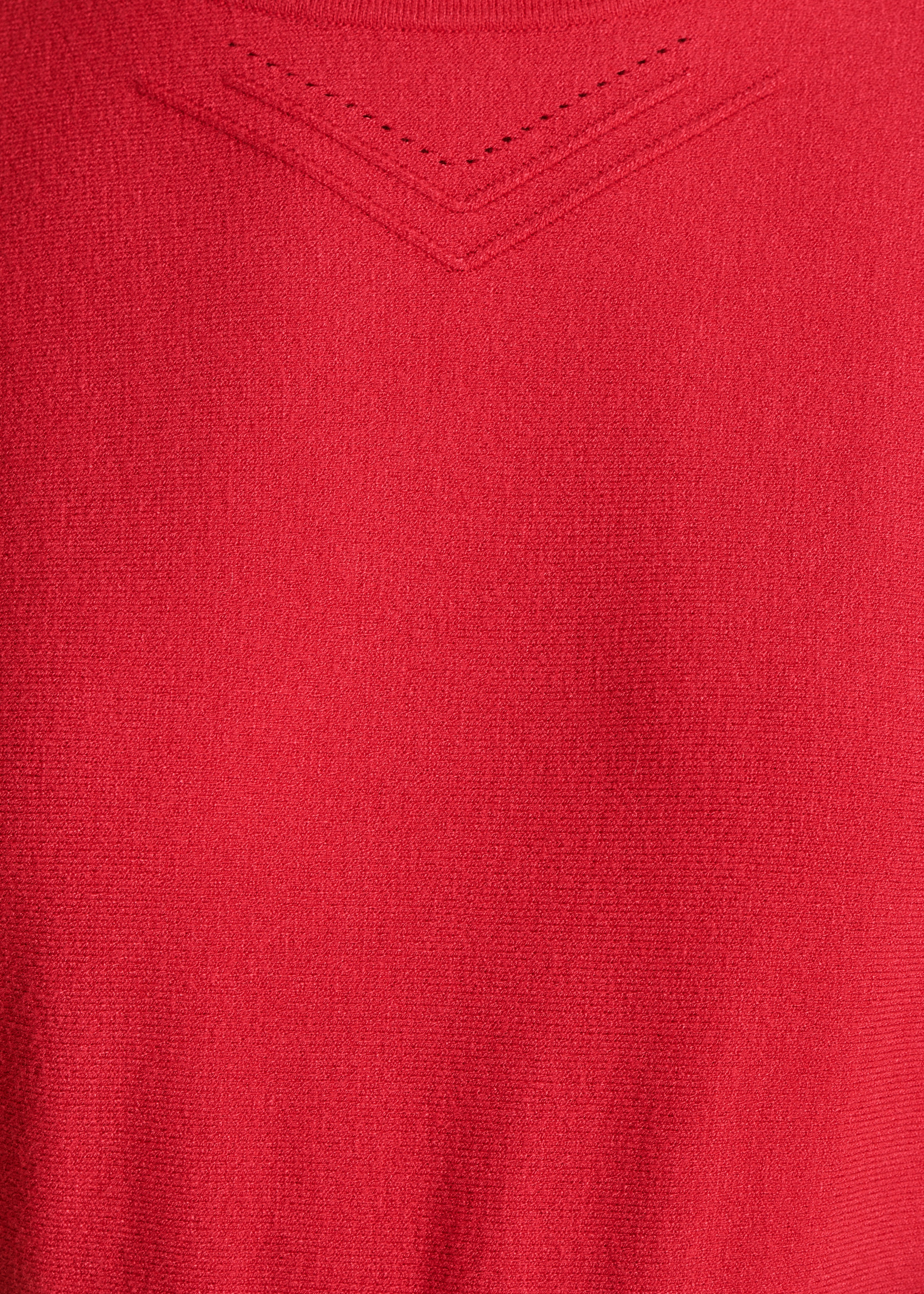 Jersey punto fino rojo