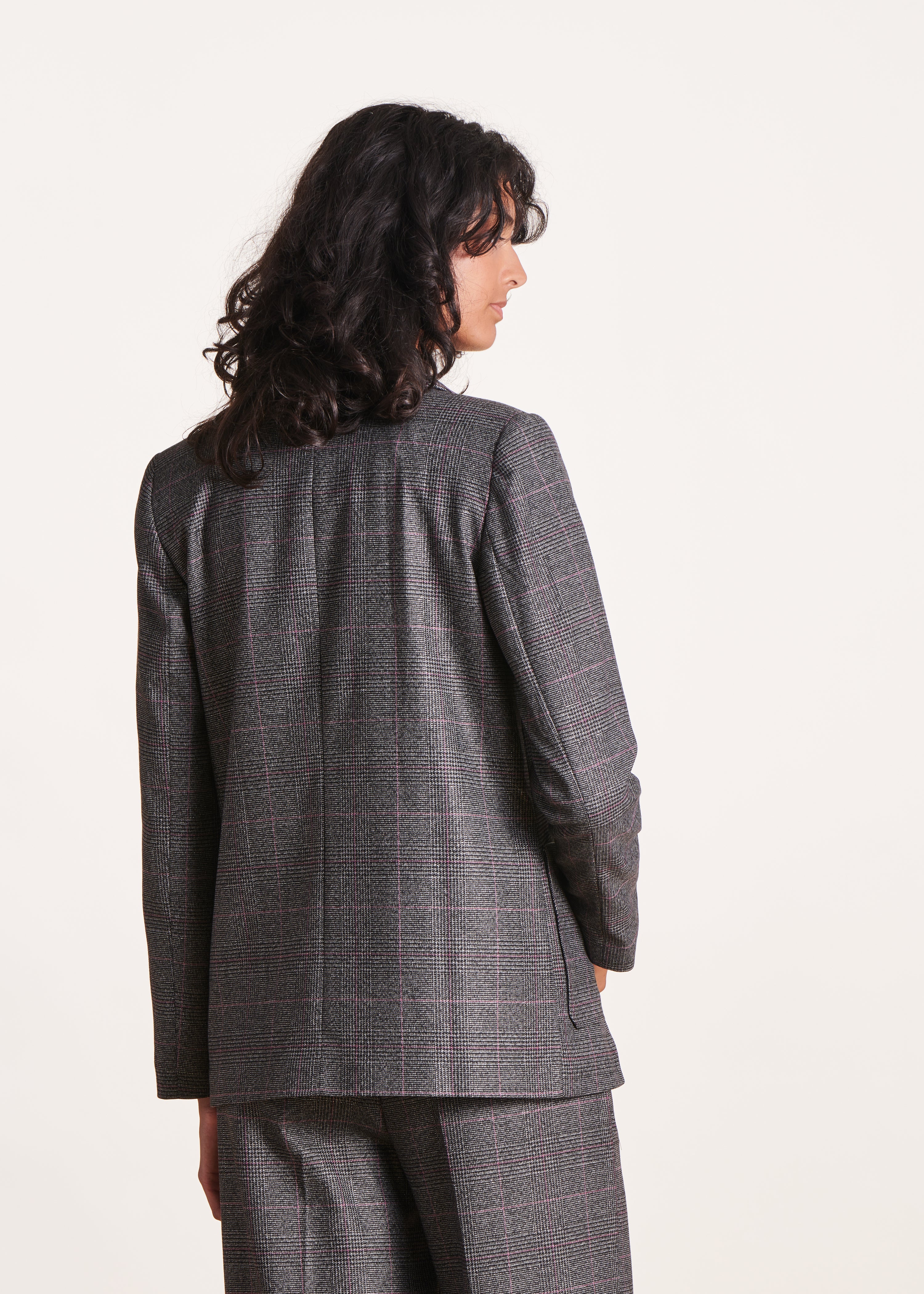 Chaqueta de traje gris