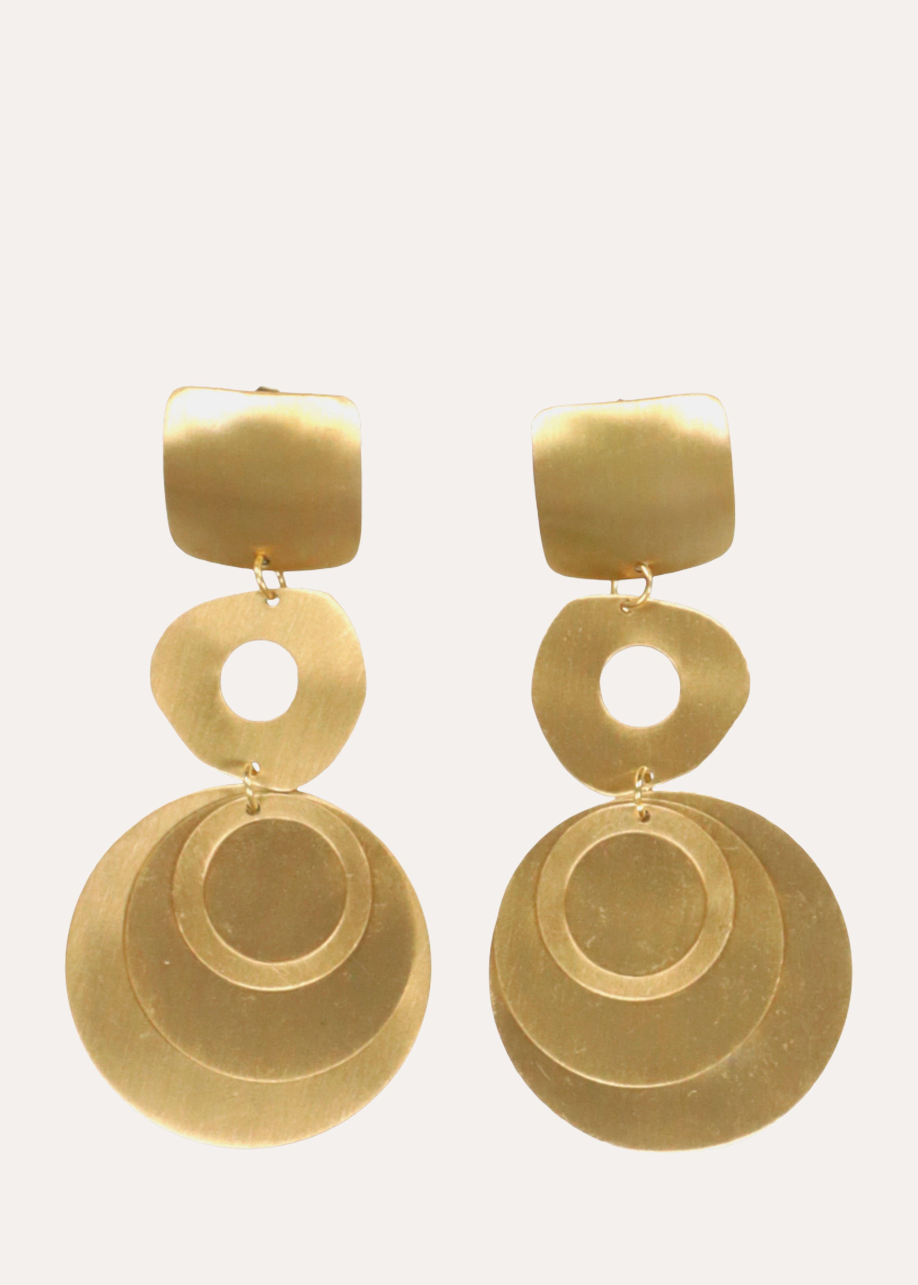 Orecchini lunghi in oro