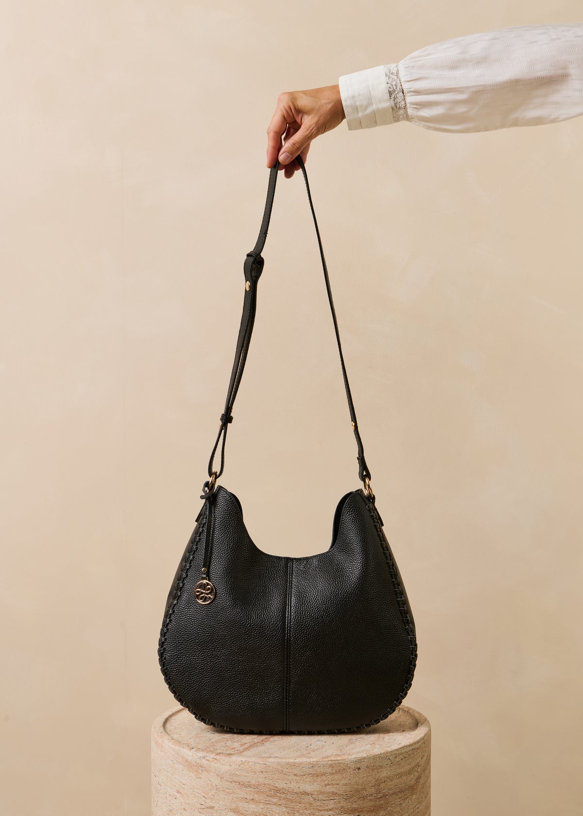Sac hobo noir - Elsie