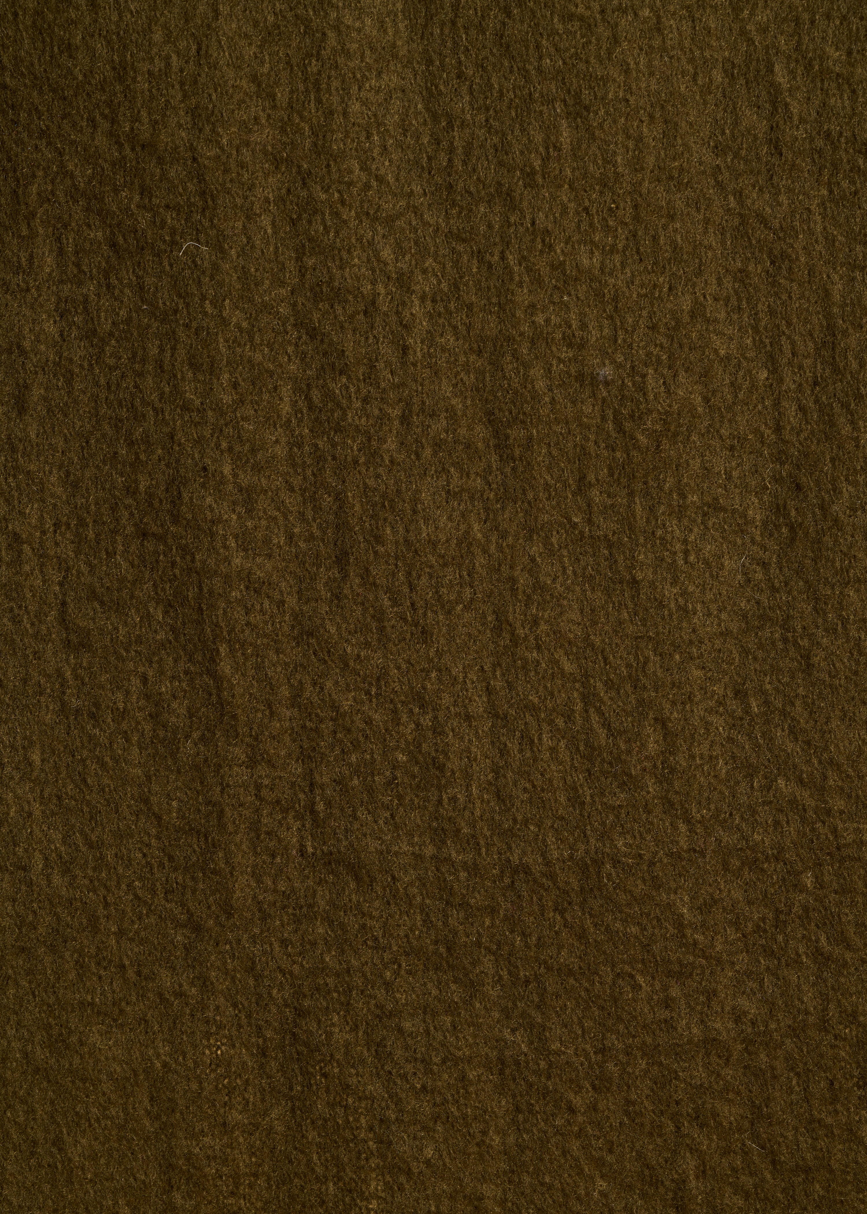 Étole kaki unie à franges