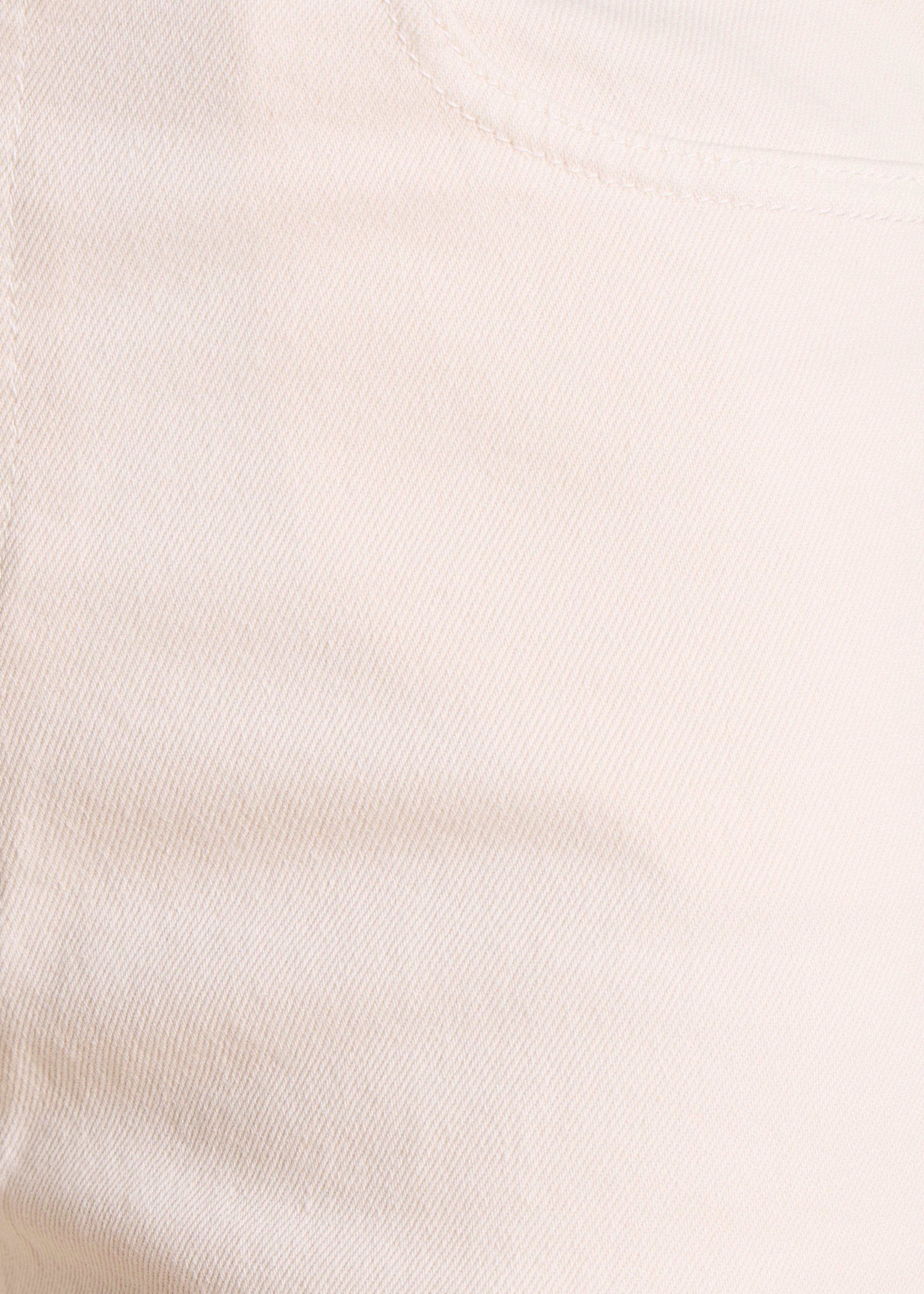 Jean large écru en coton biologique