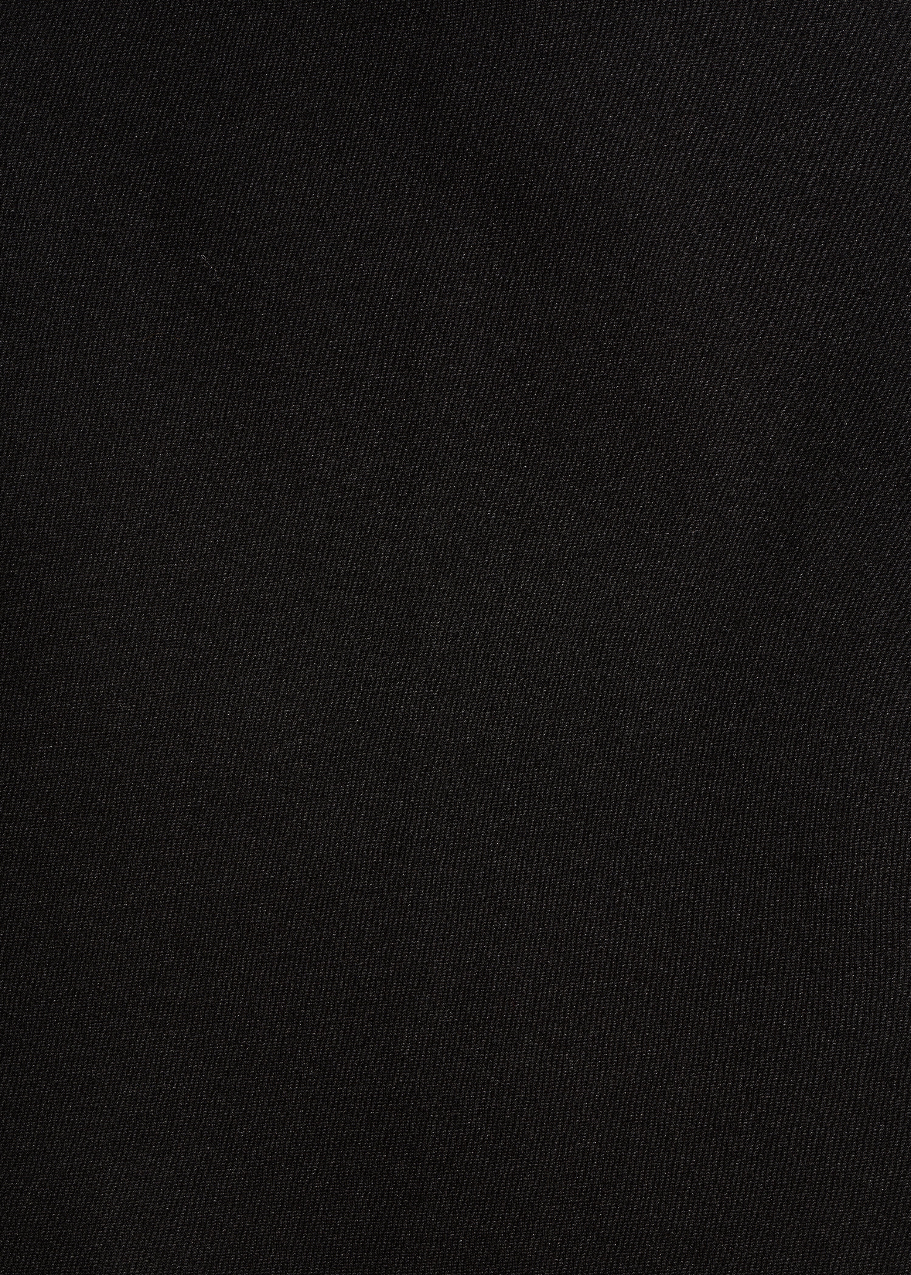 Jupe courte avec pan en milano noir