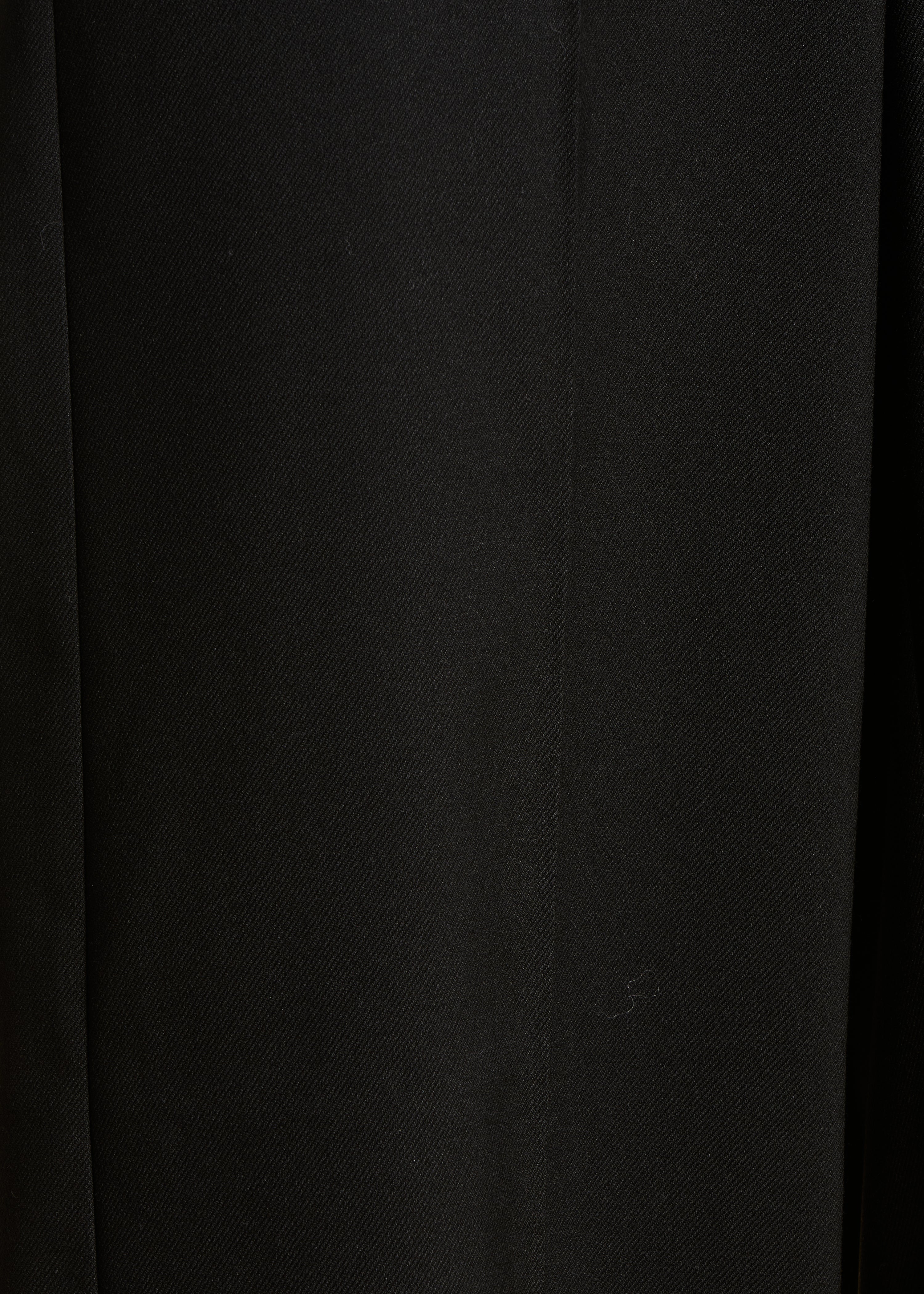 black high-waisted trousers