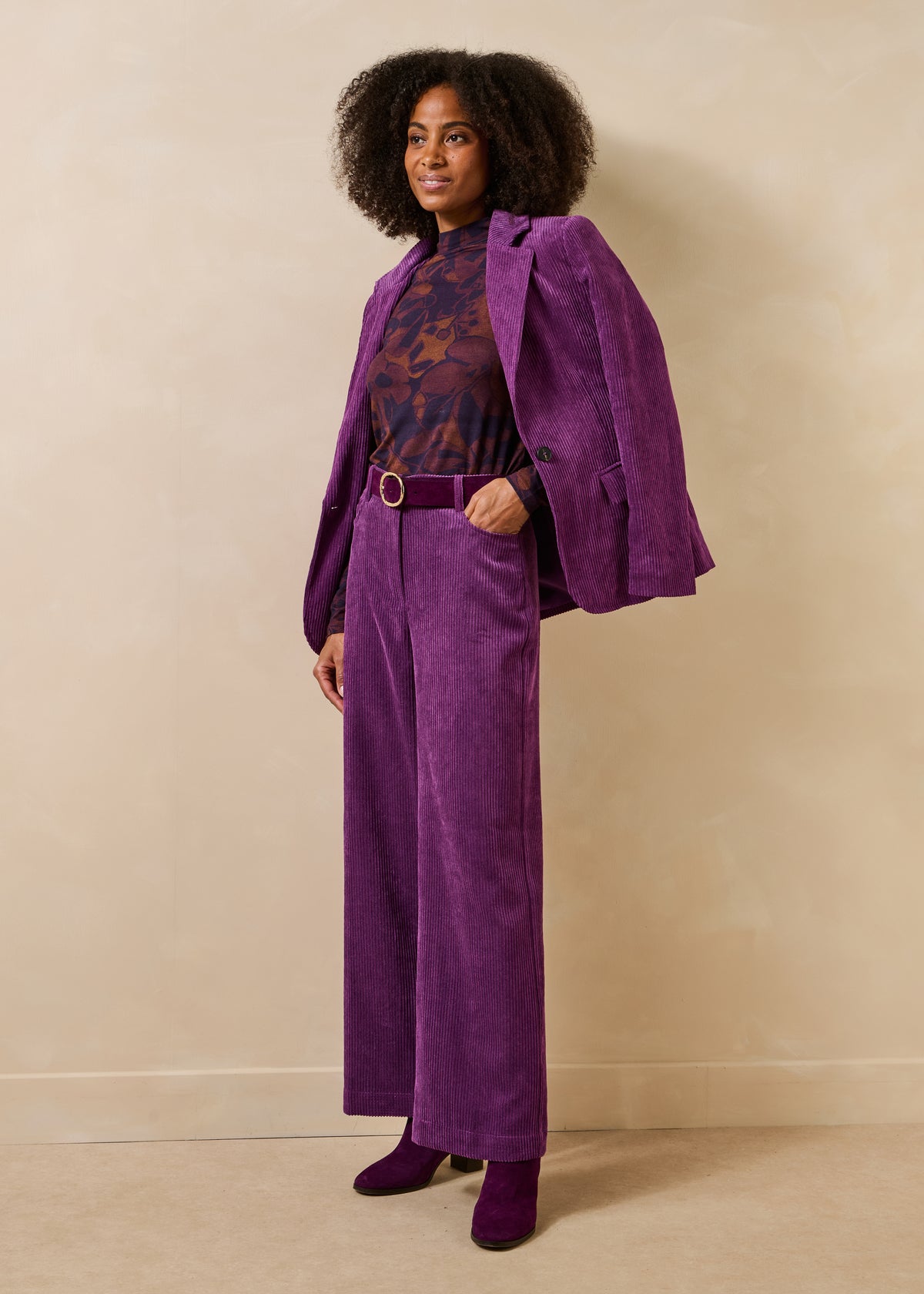 Pantalón violeta - Zander