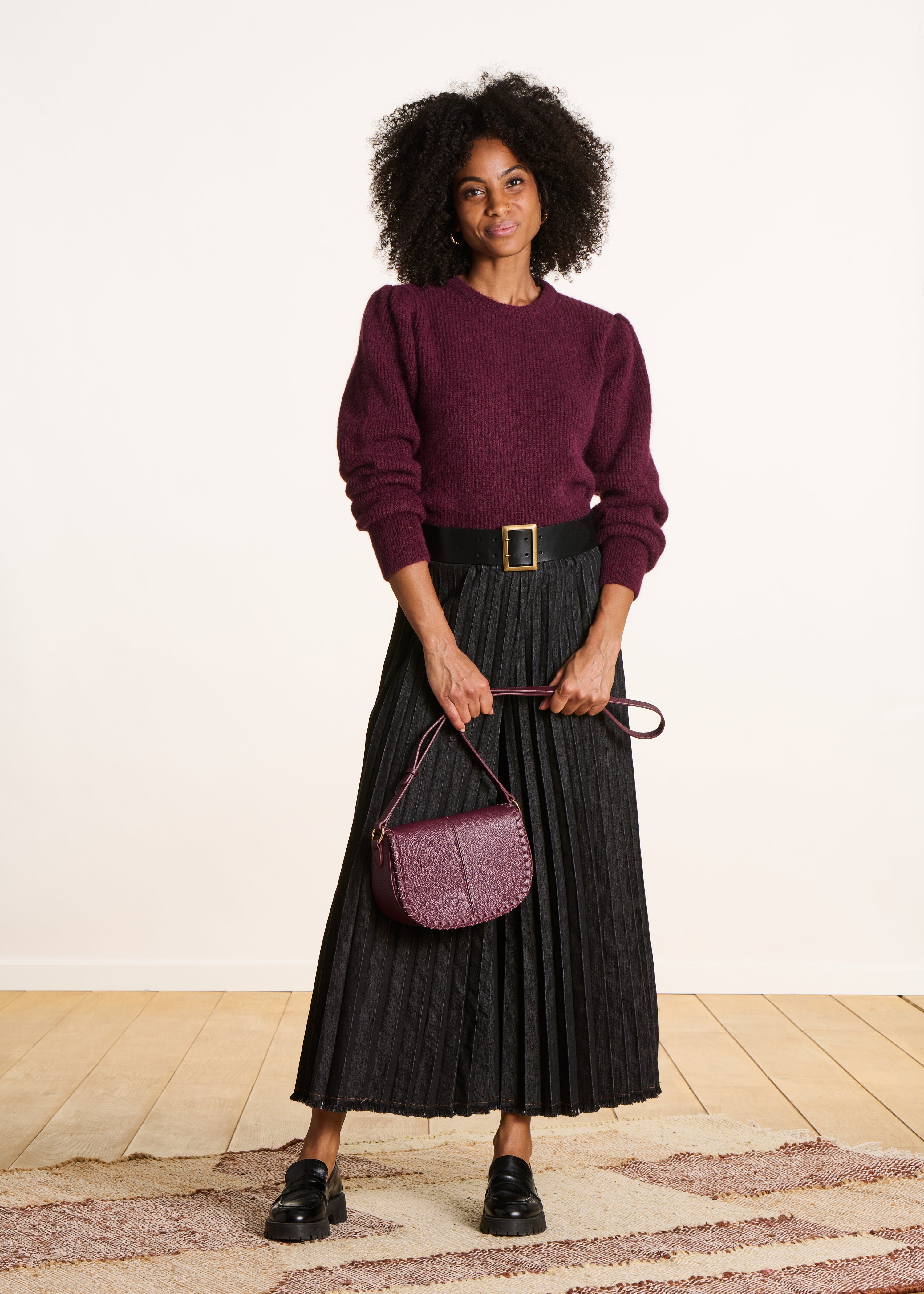 PULL,Pull à col roulé et manches longues pour femme, vêtement à PULL,Pull à col roulé et manches longues pour femme, vêtement à