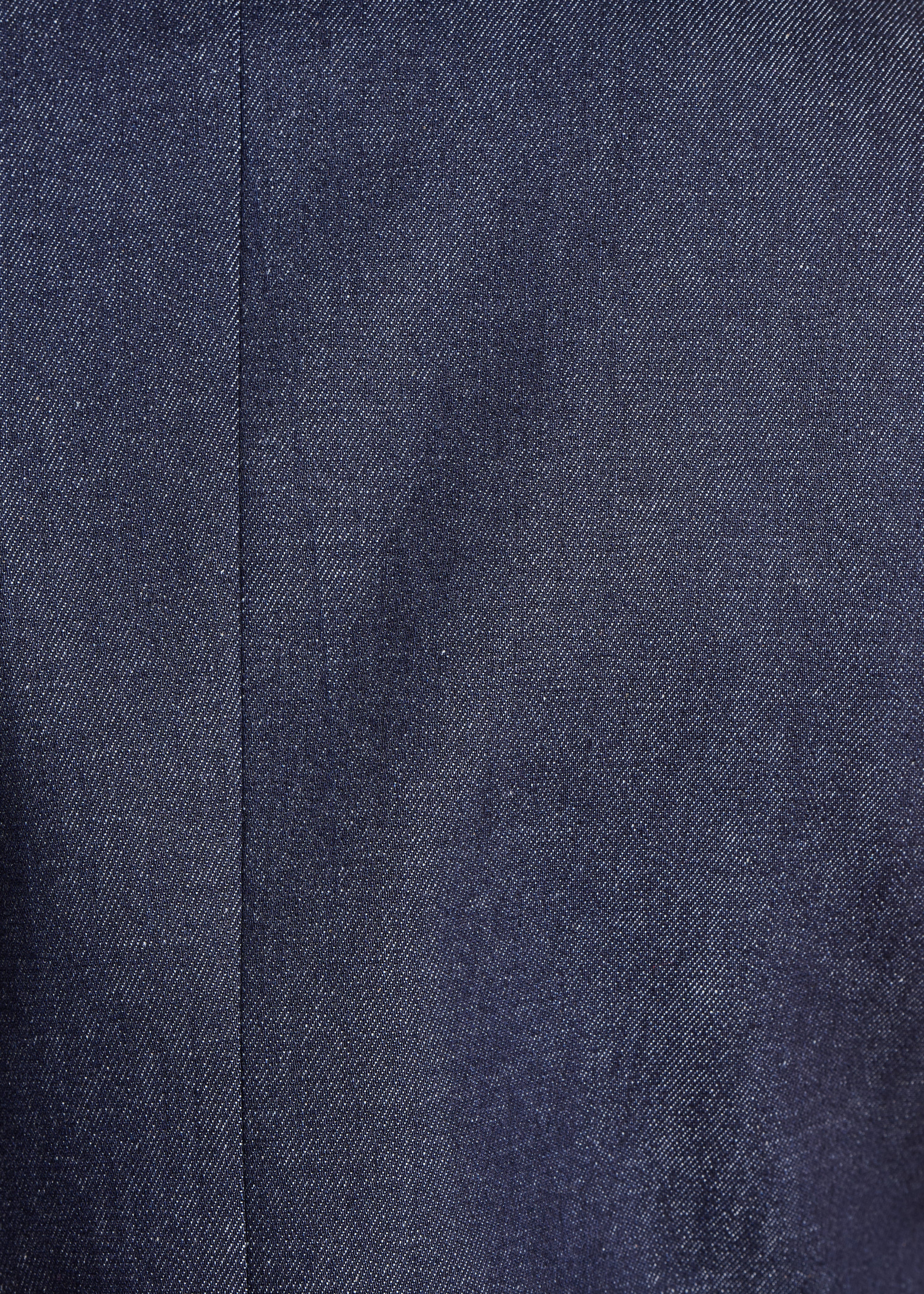 Dark denim sleeveless jacket