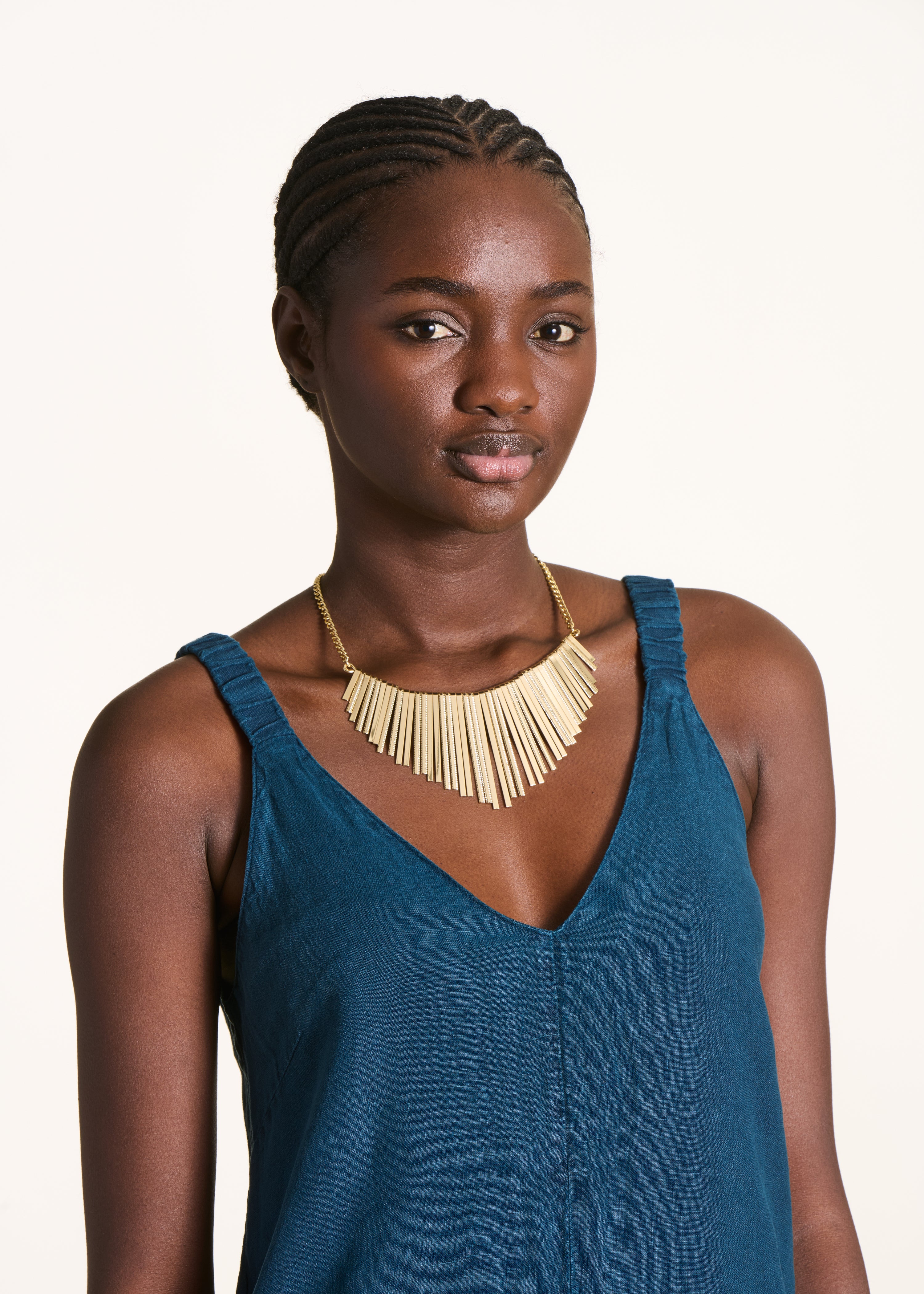 Gouden choker ketting