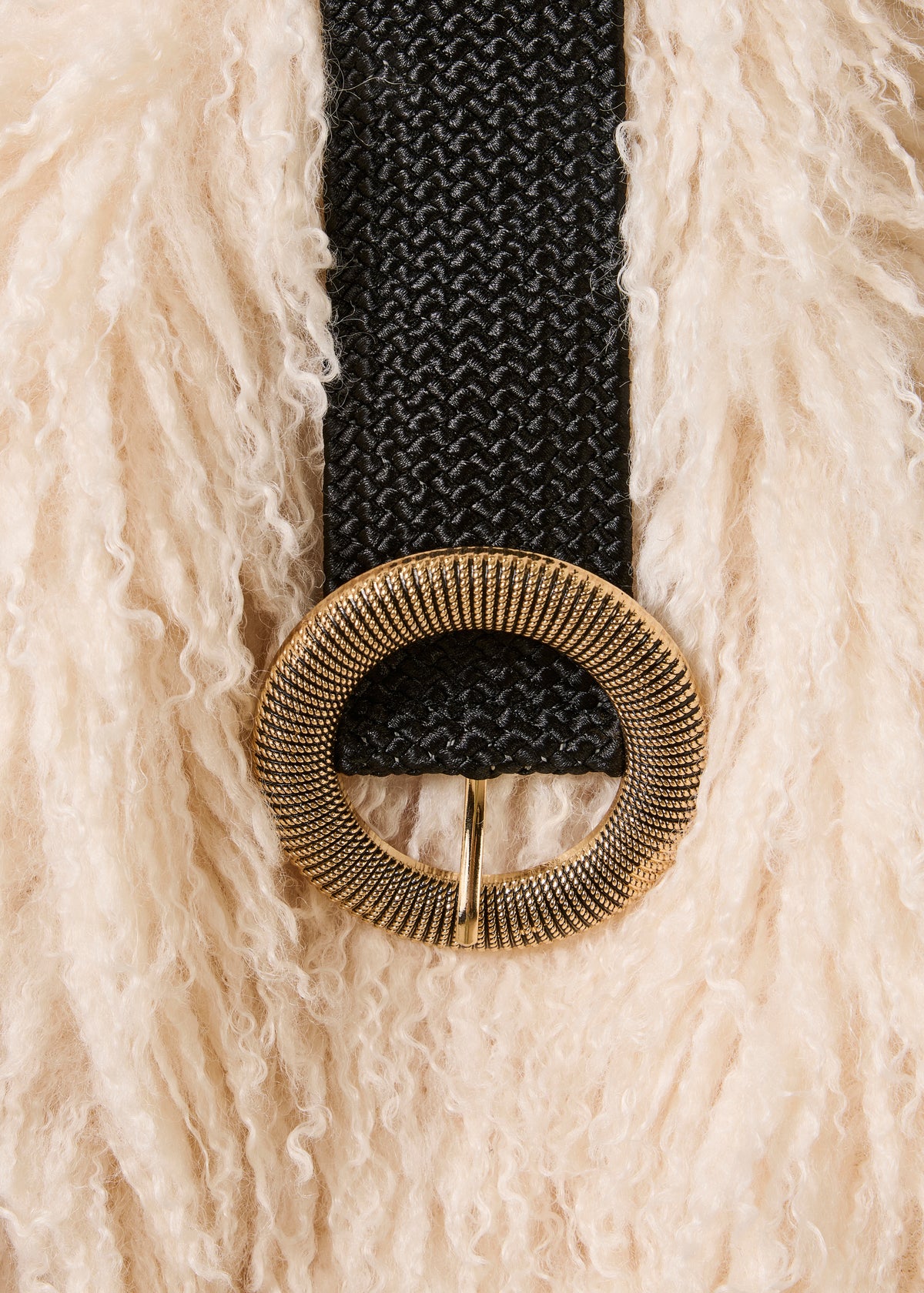 Ceinture élastiquée noire