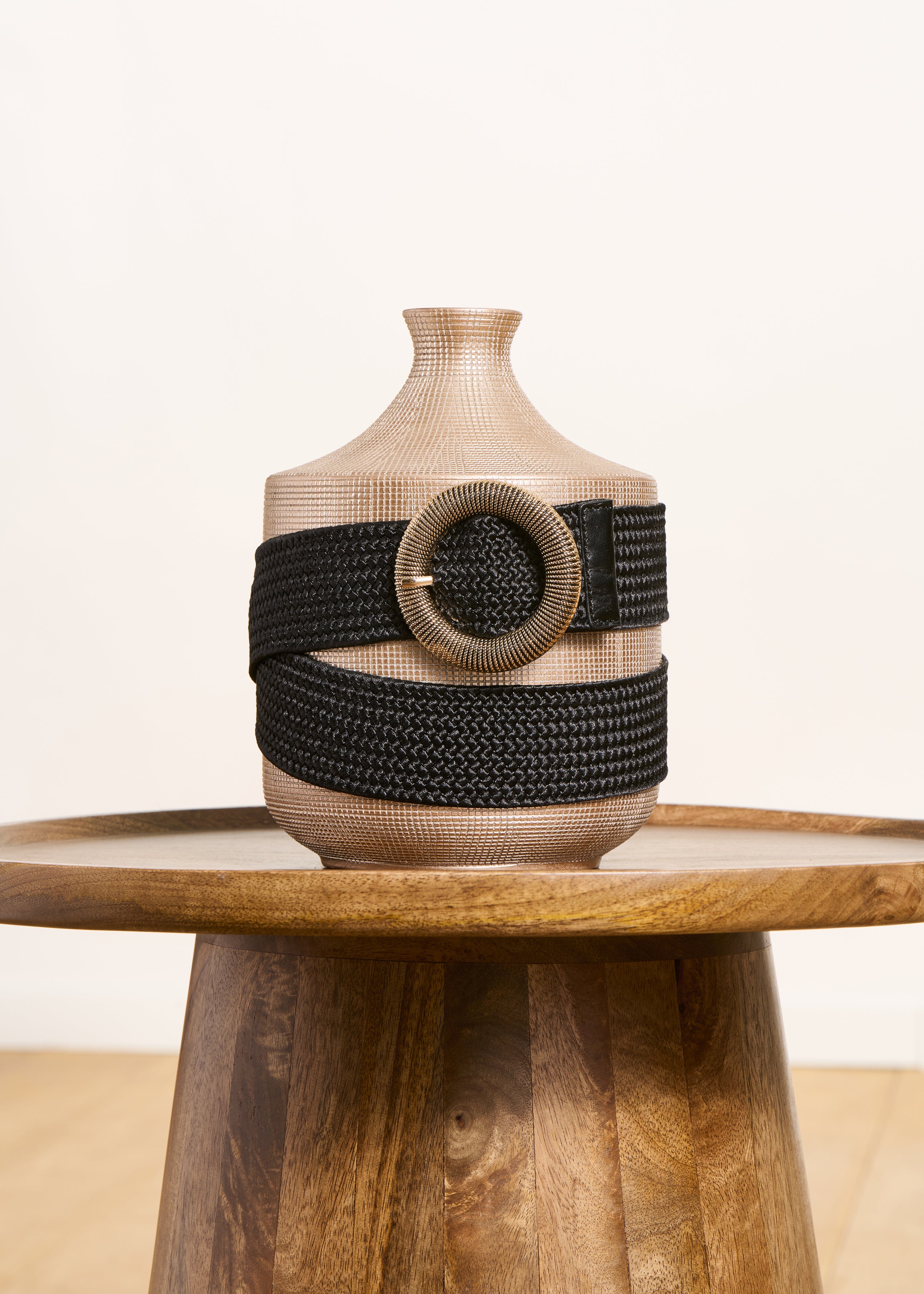 Ceinture élastiquée noire