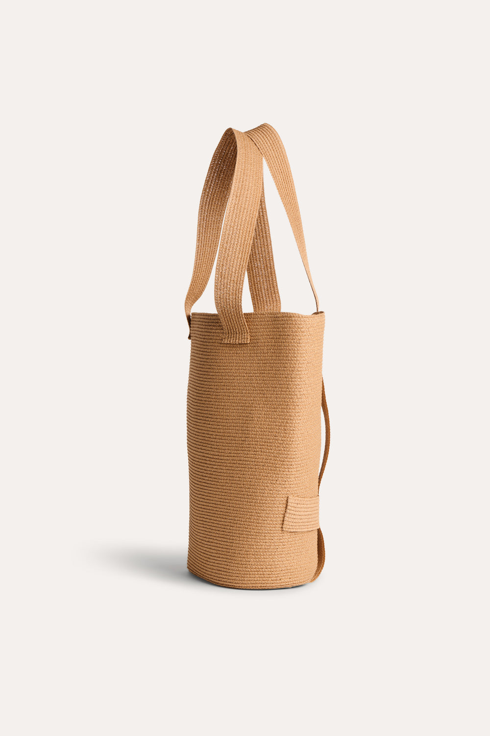 Sac cabas beige en paille