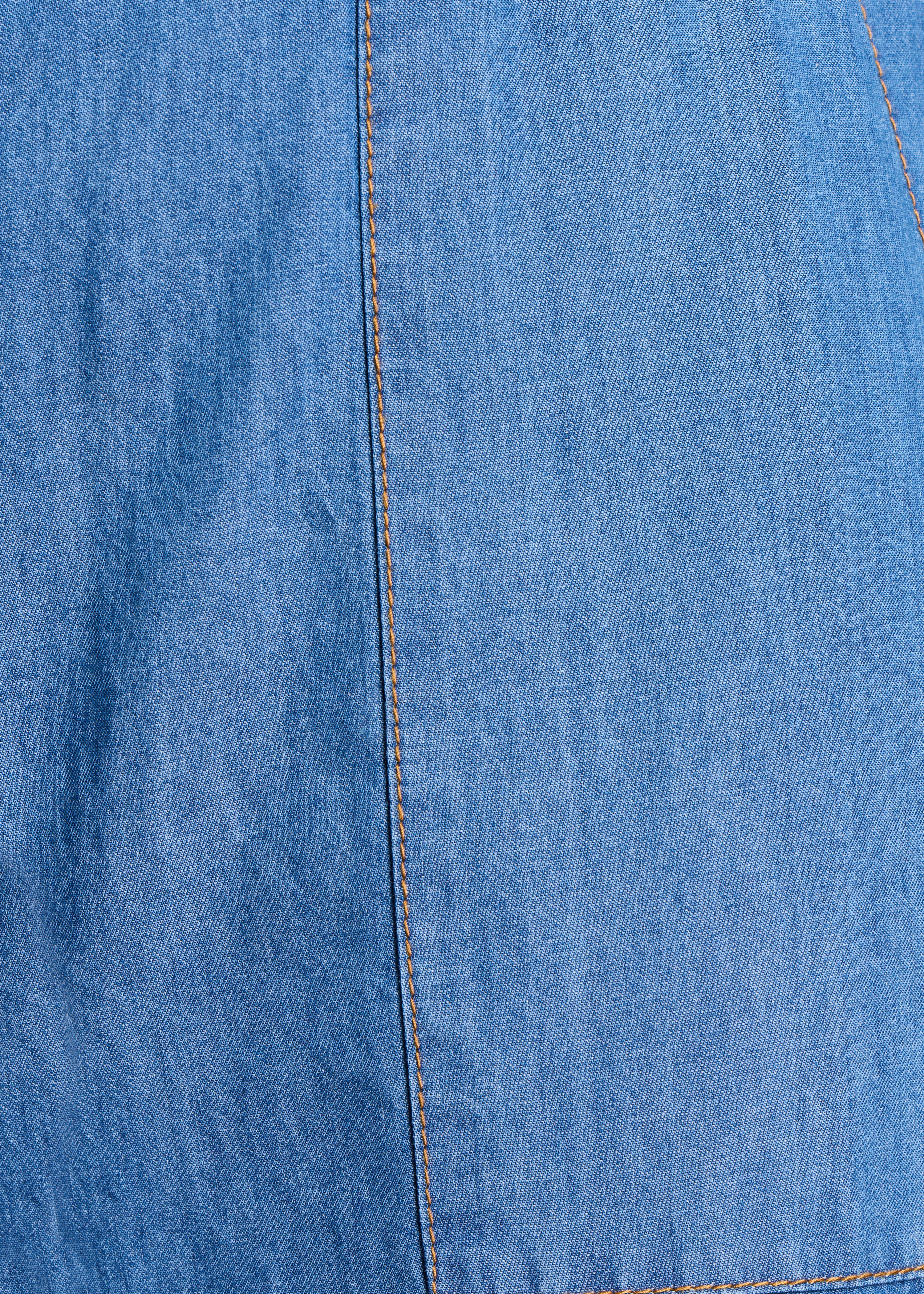 Tuta pantalone in jeans morbido
