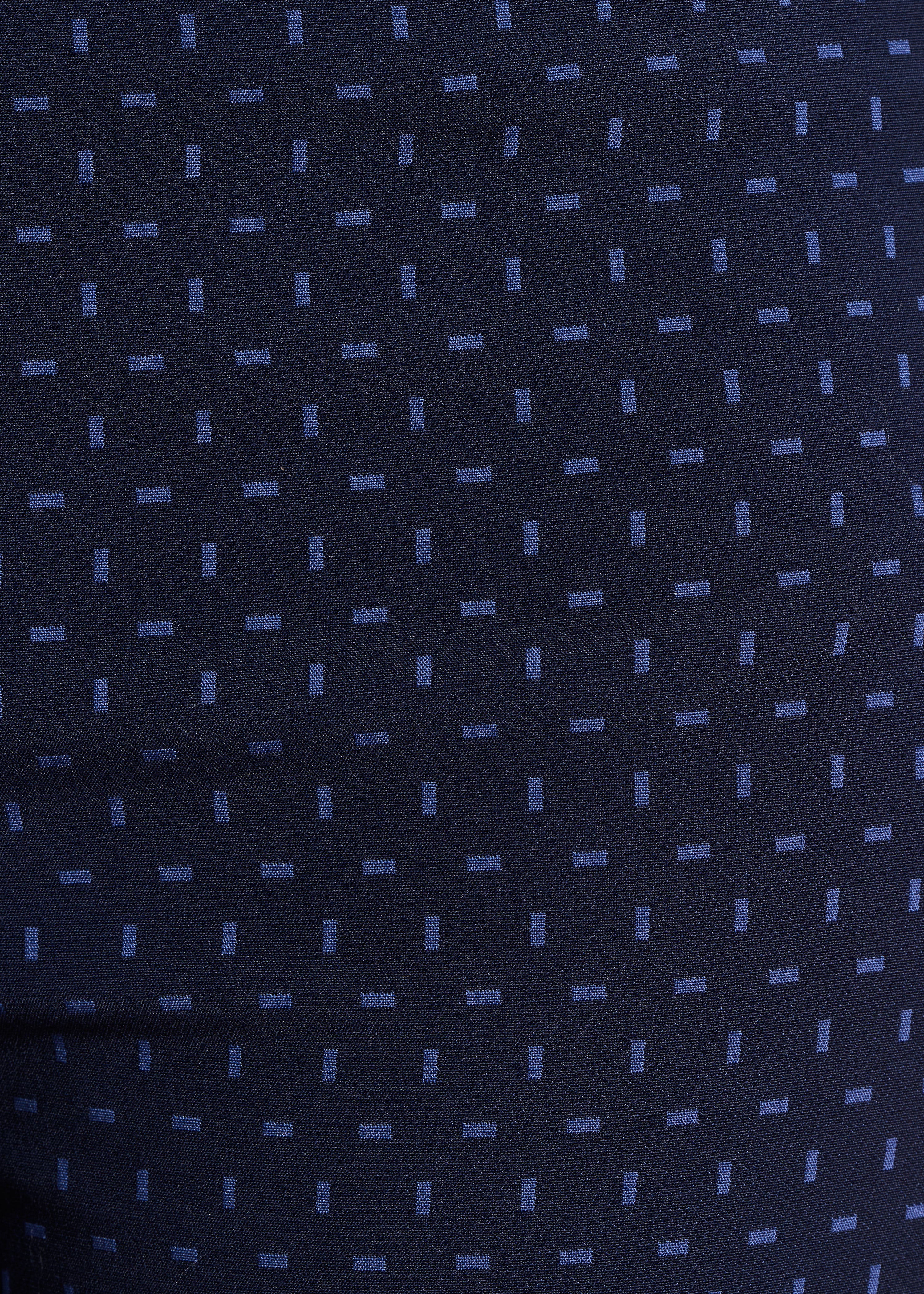 Pantaloni svasati in jacquard blu