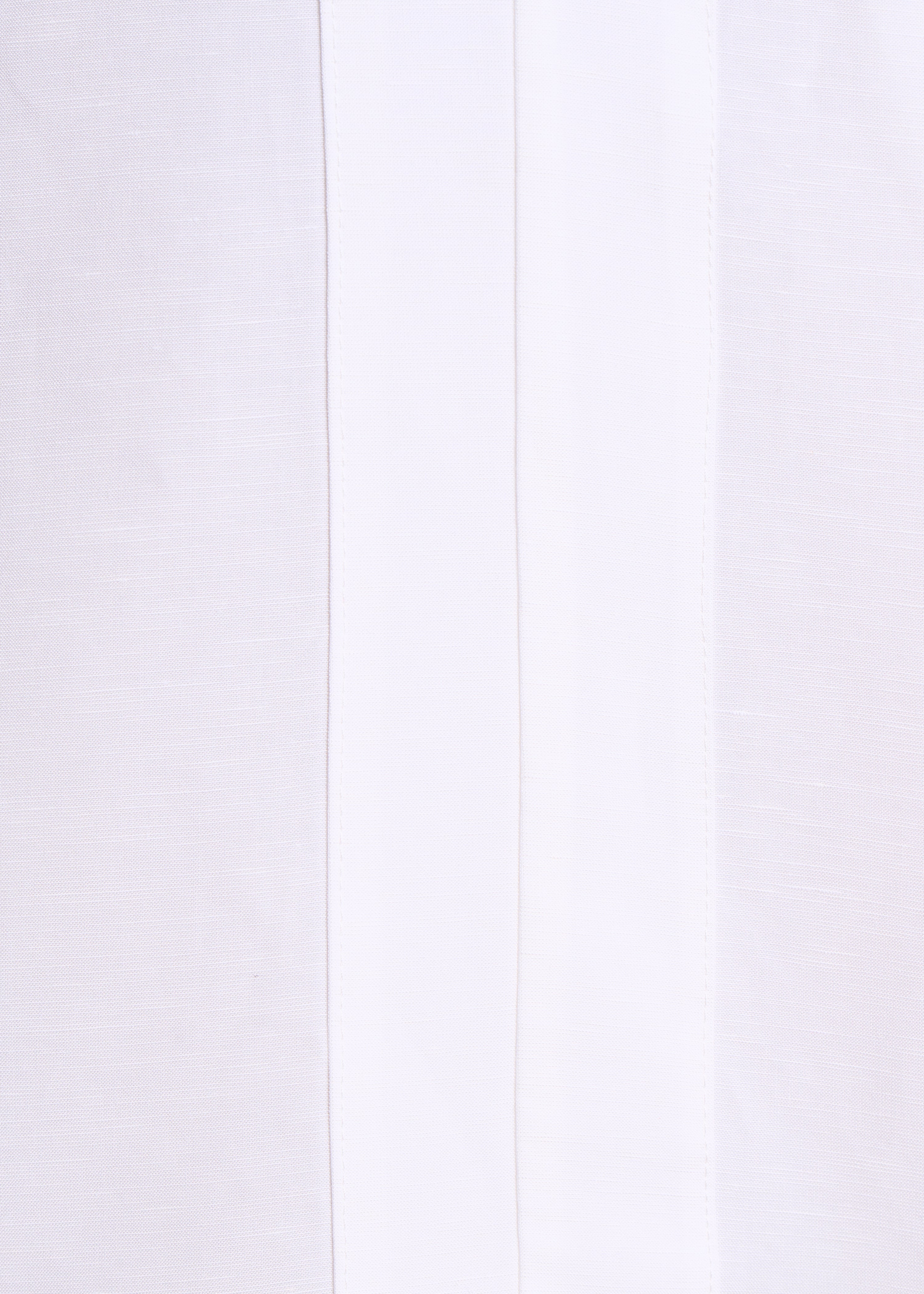 Abito corto ampio bianco con maniche corte