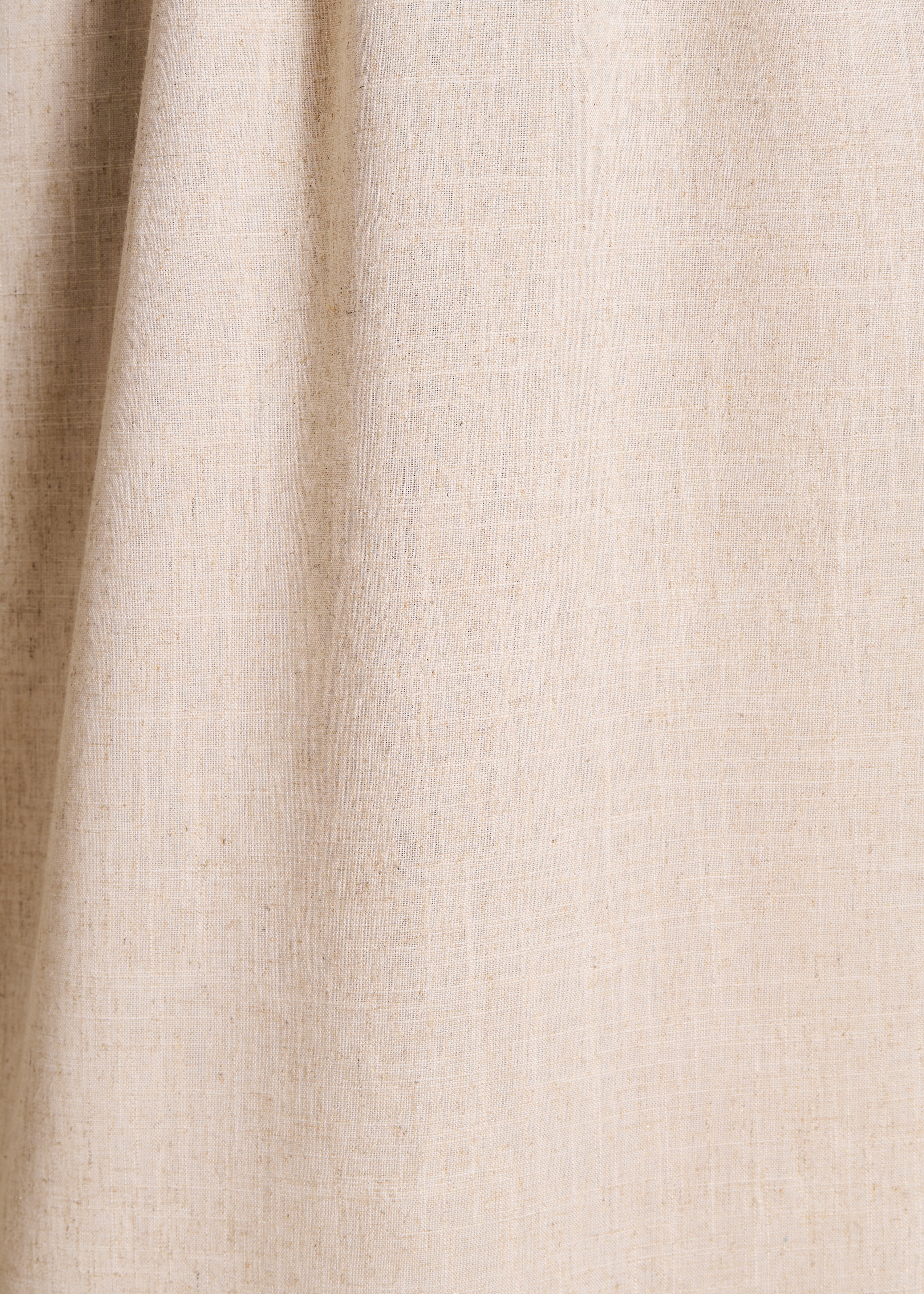 Vestido largo beige irisado sin mangas