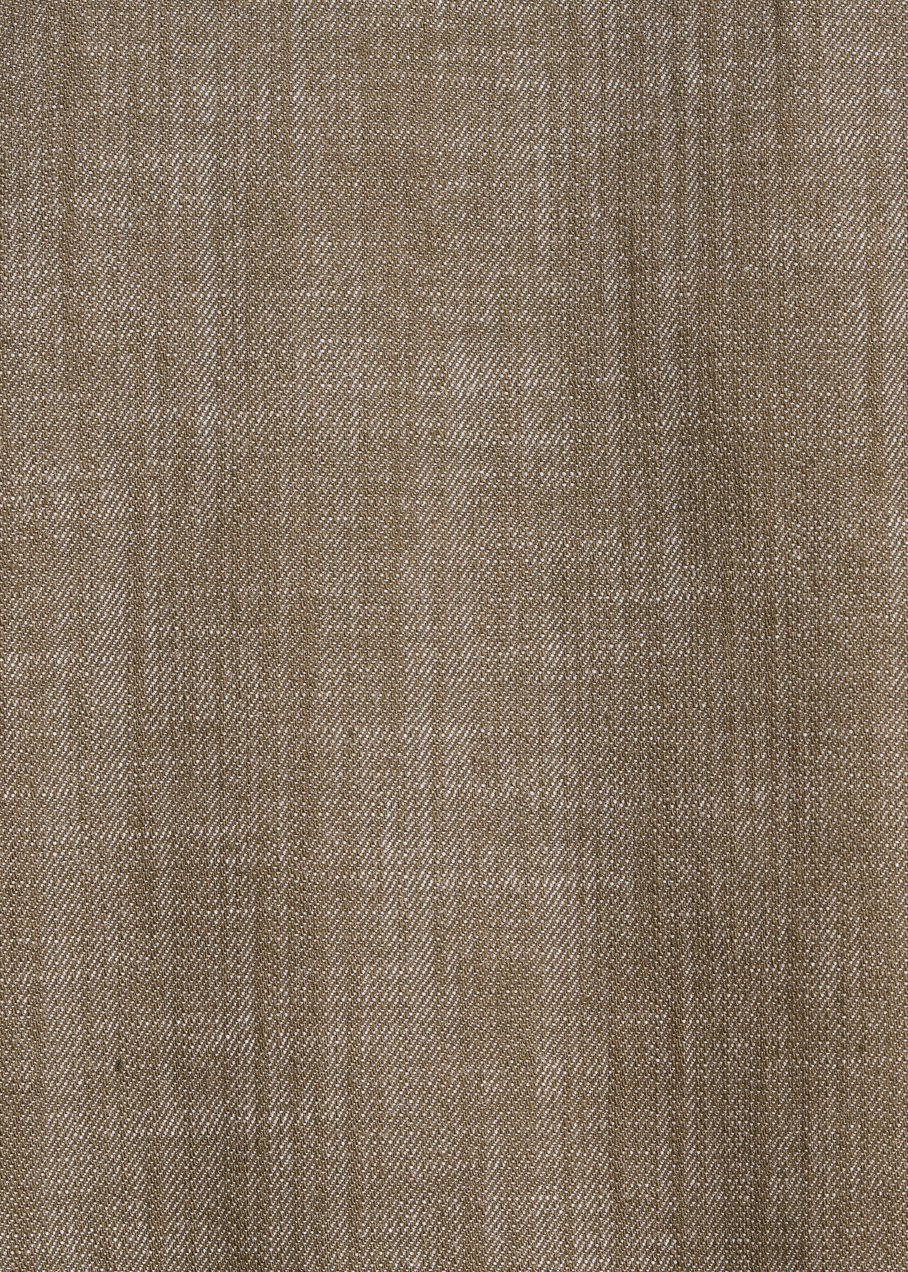 Short khaki denim dress with short sleeves