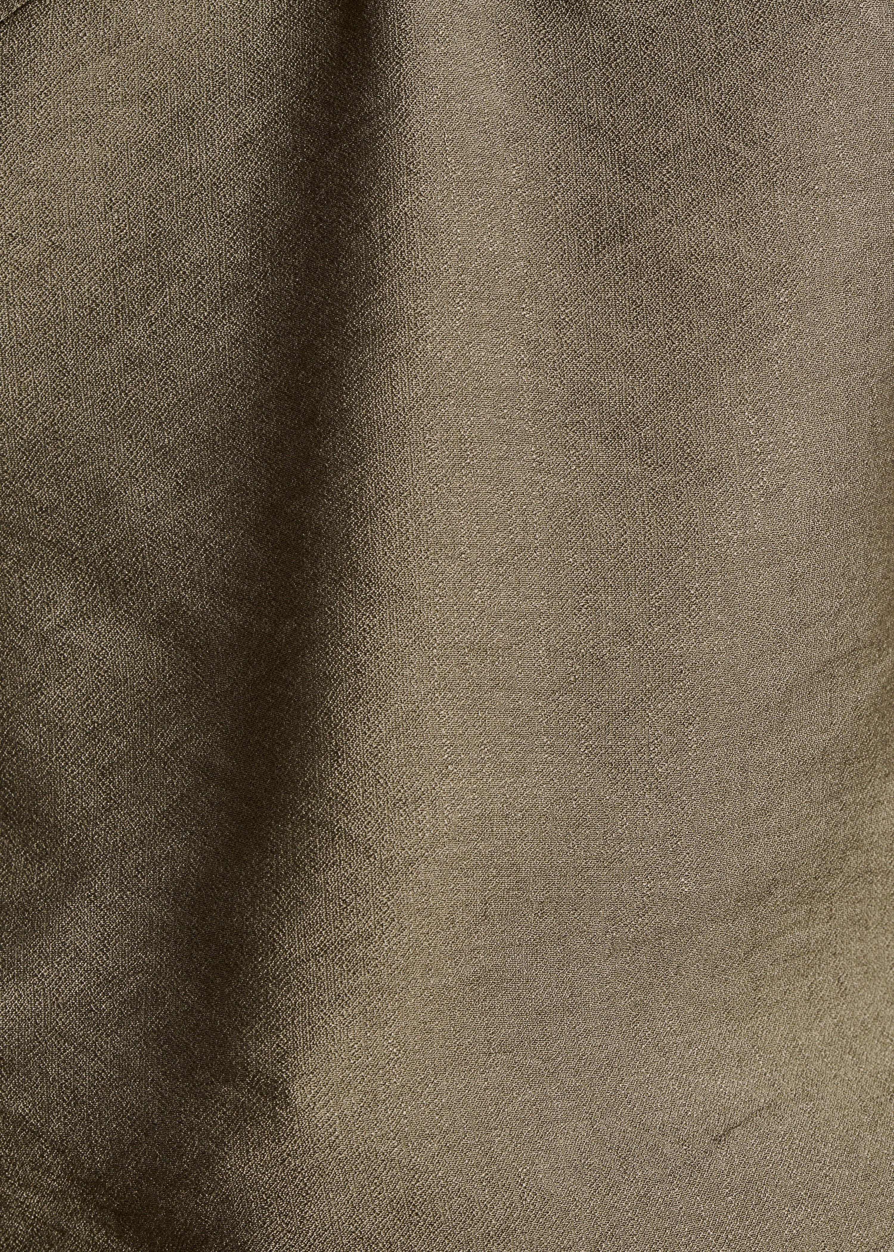 Khaki short-sleeve top