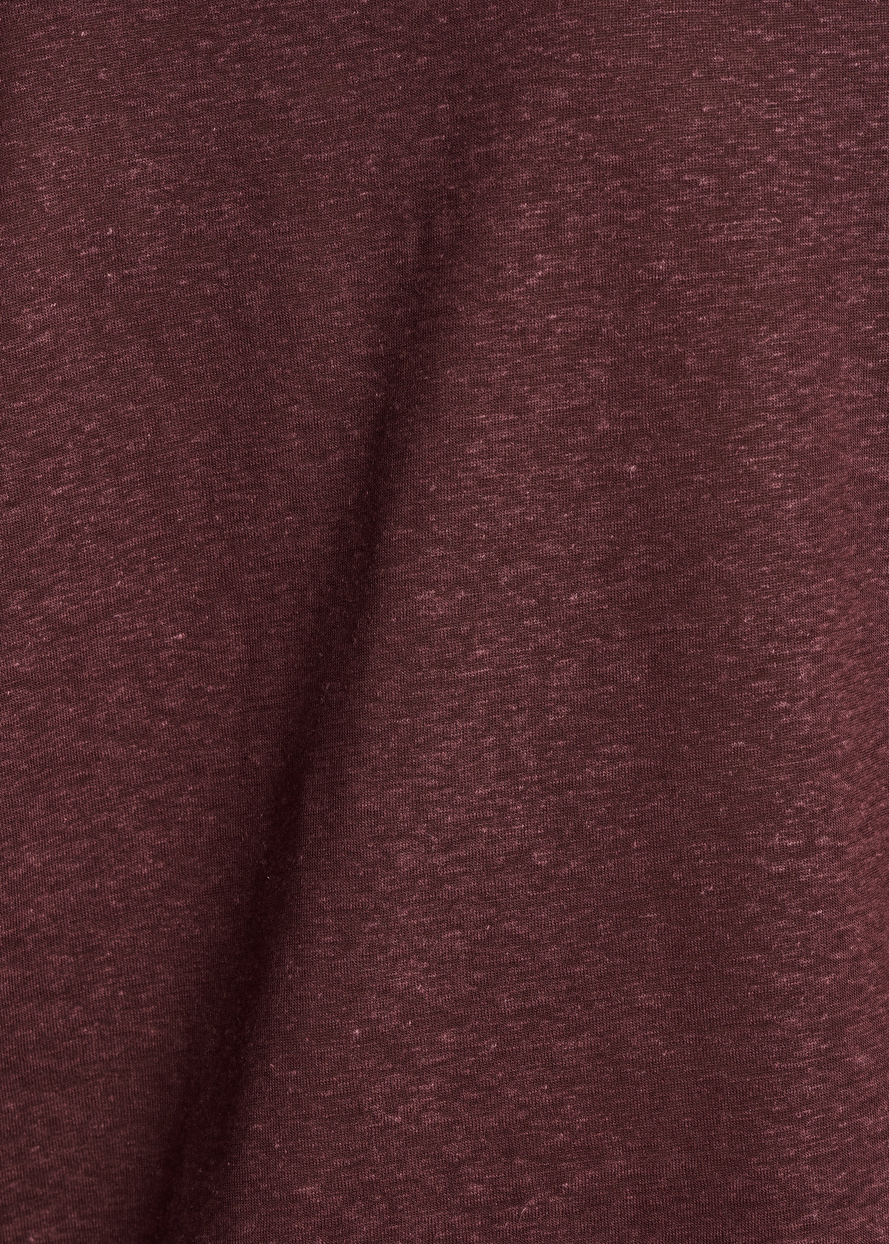 Top castanho em jersey lyocell