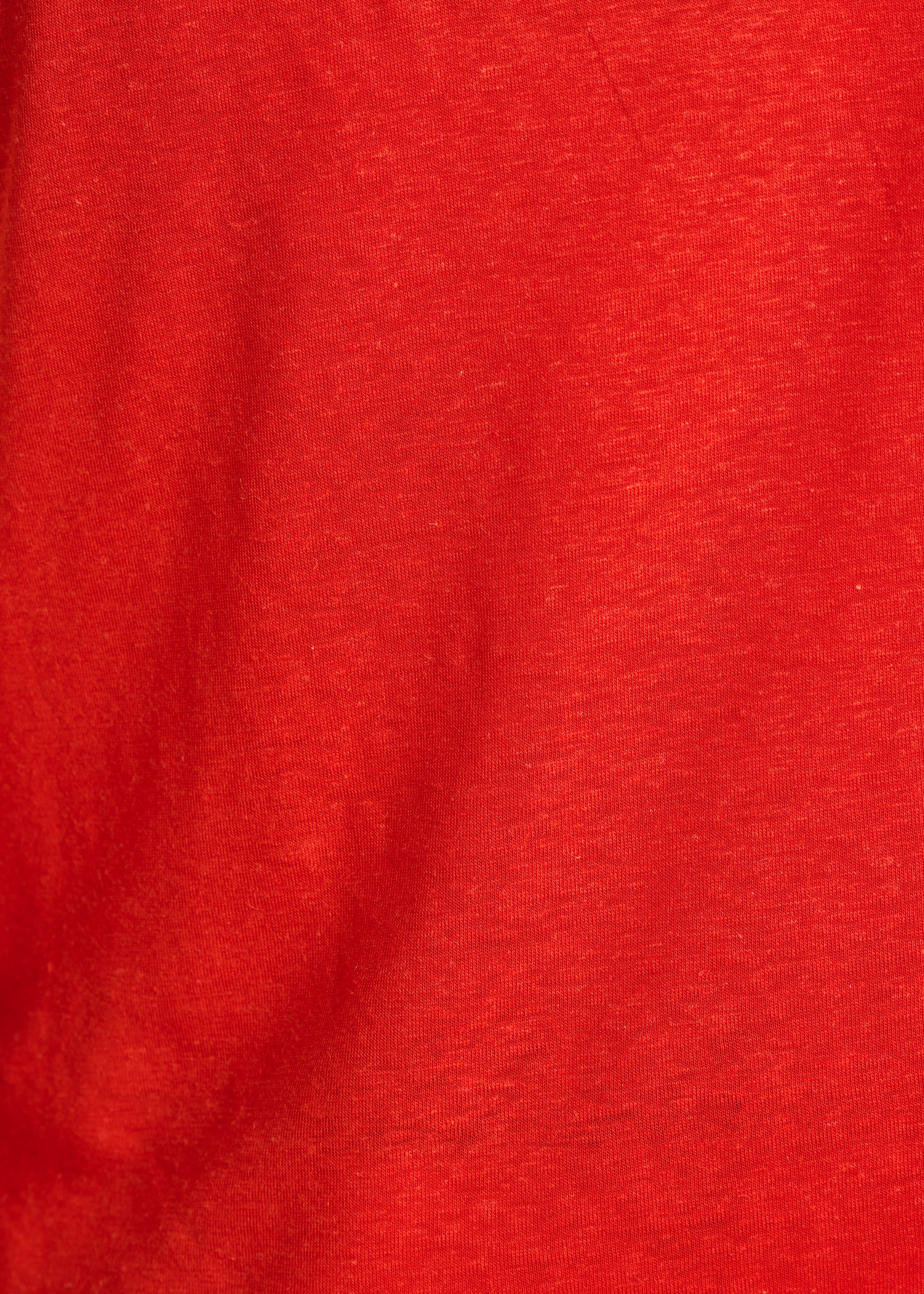 Roze linnen jersey topje