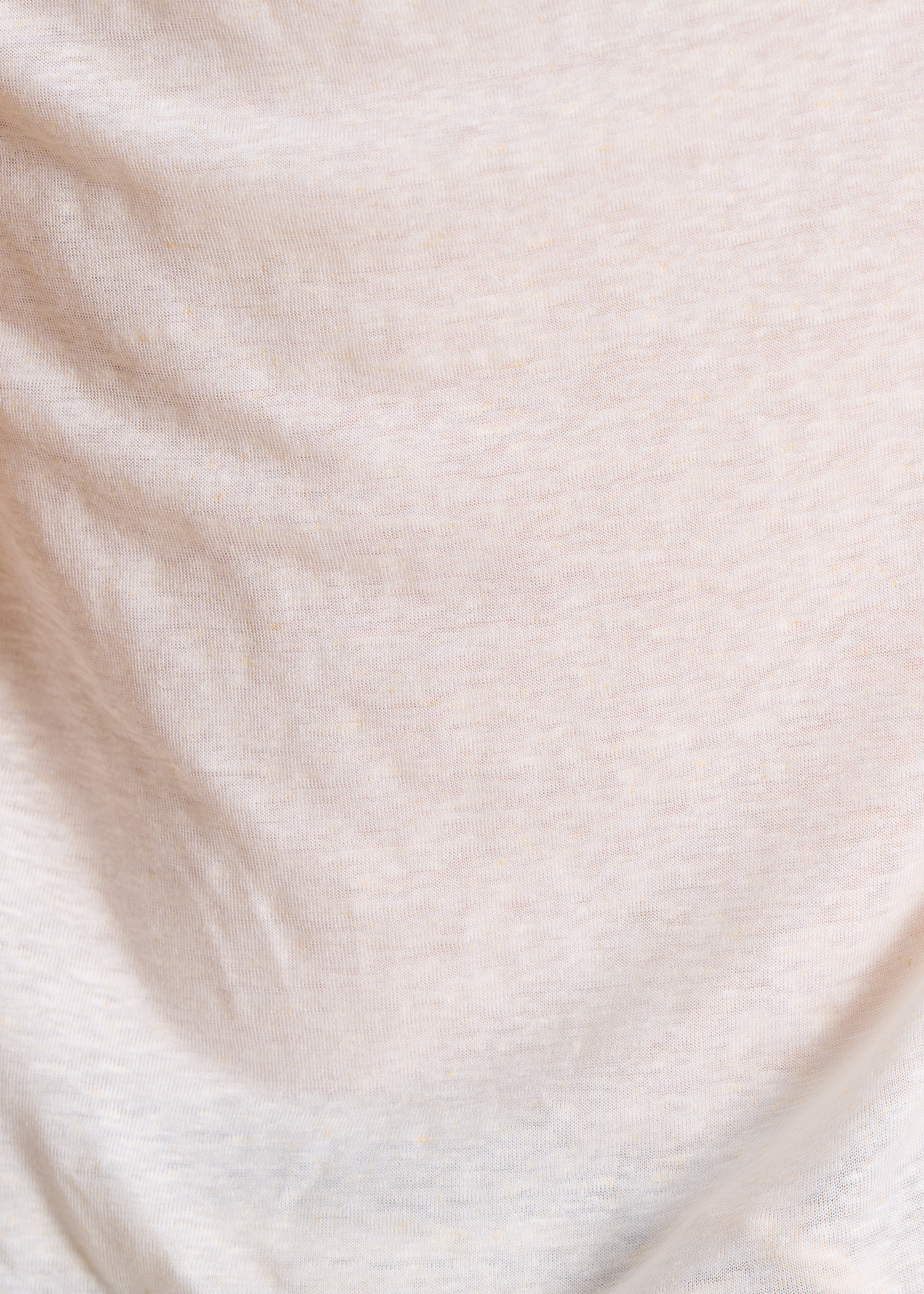 Ecru linnen jersey topje