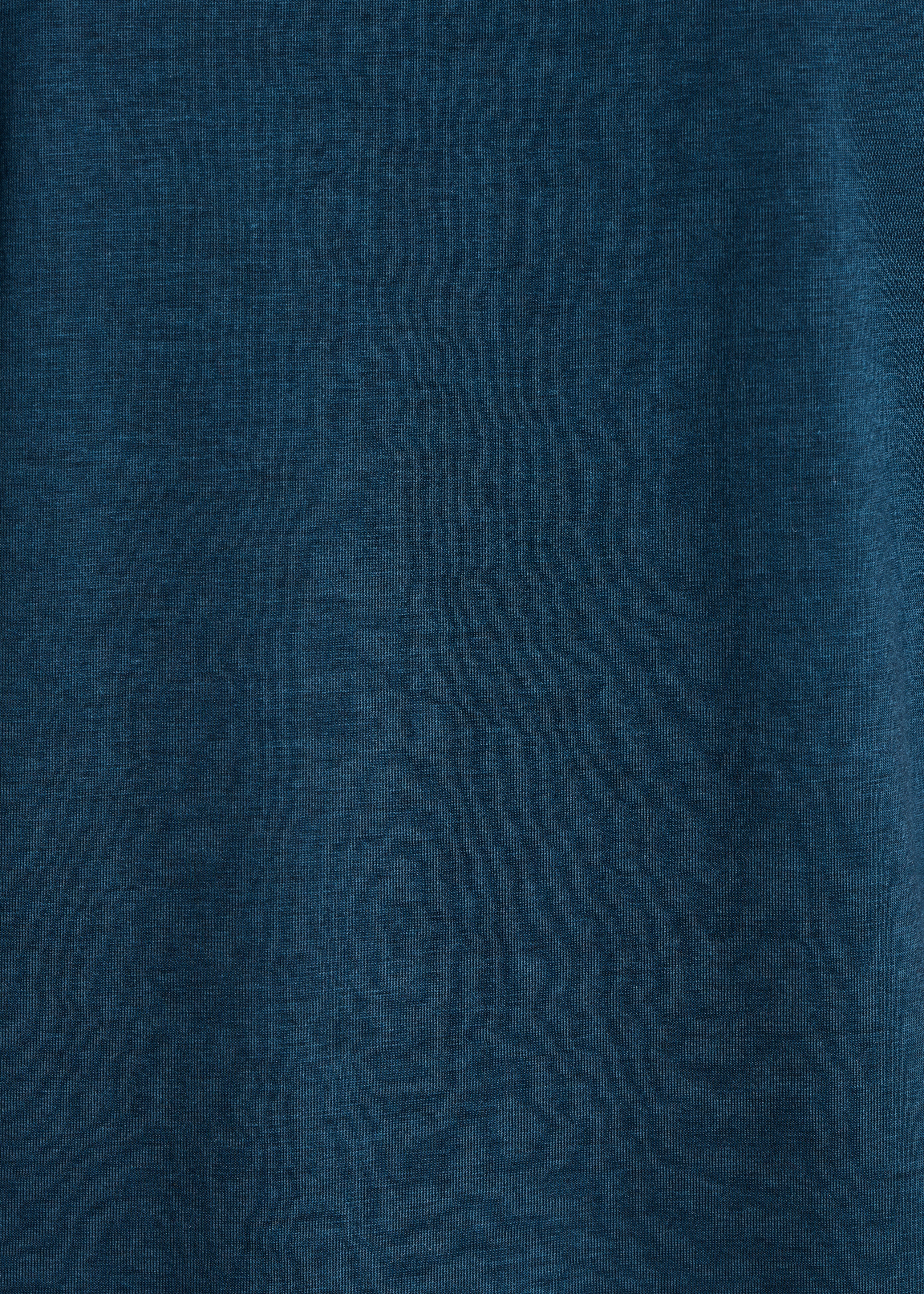 T-shirt bleu pétrole en lyocell manches courtes