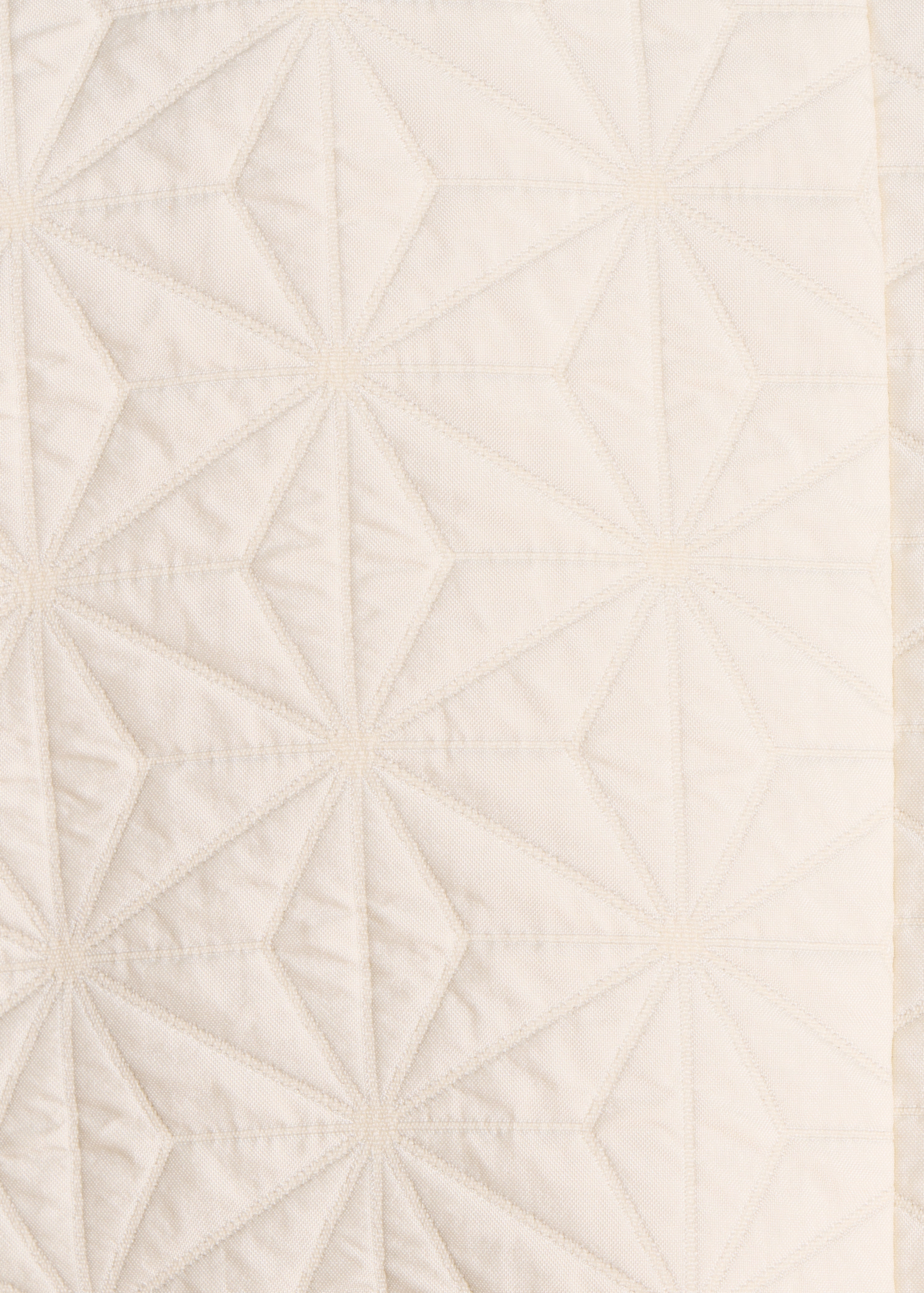 Veste courte écrue en jacquard fantaisie