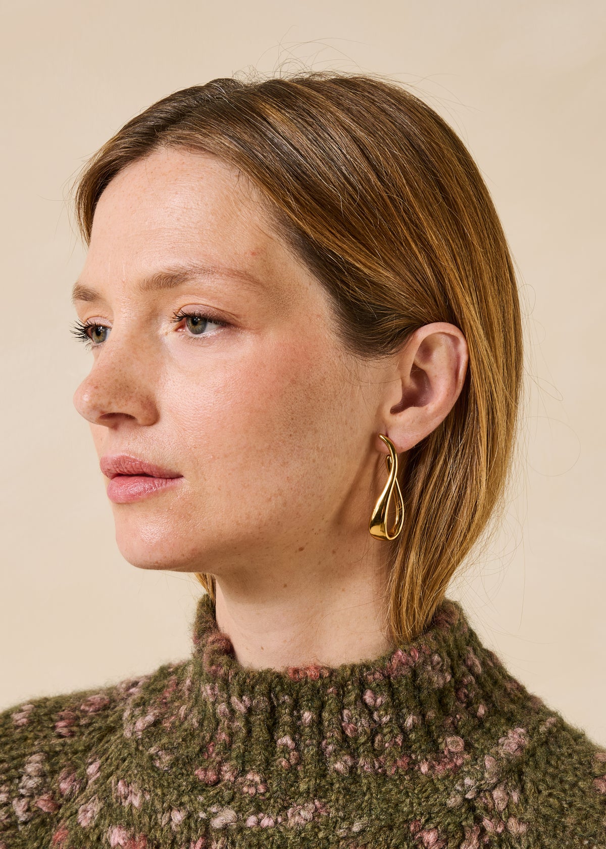 Boucles d'oreilles dorées - Gurnet